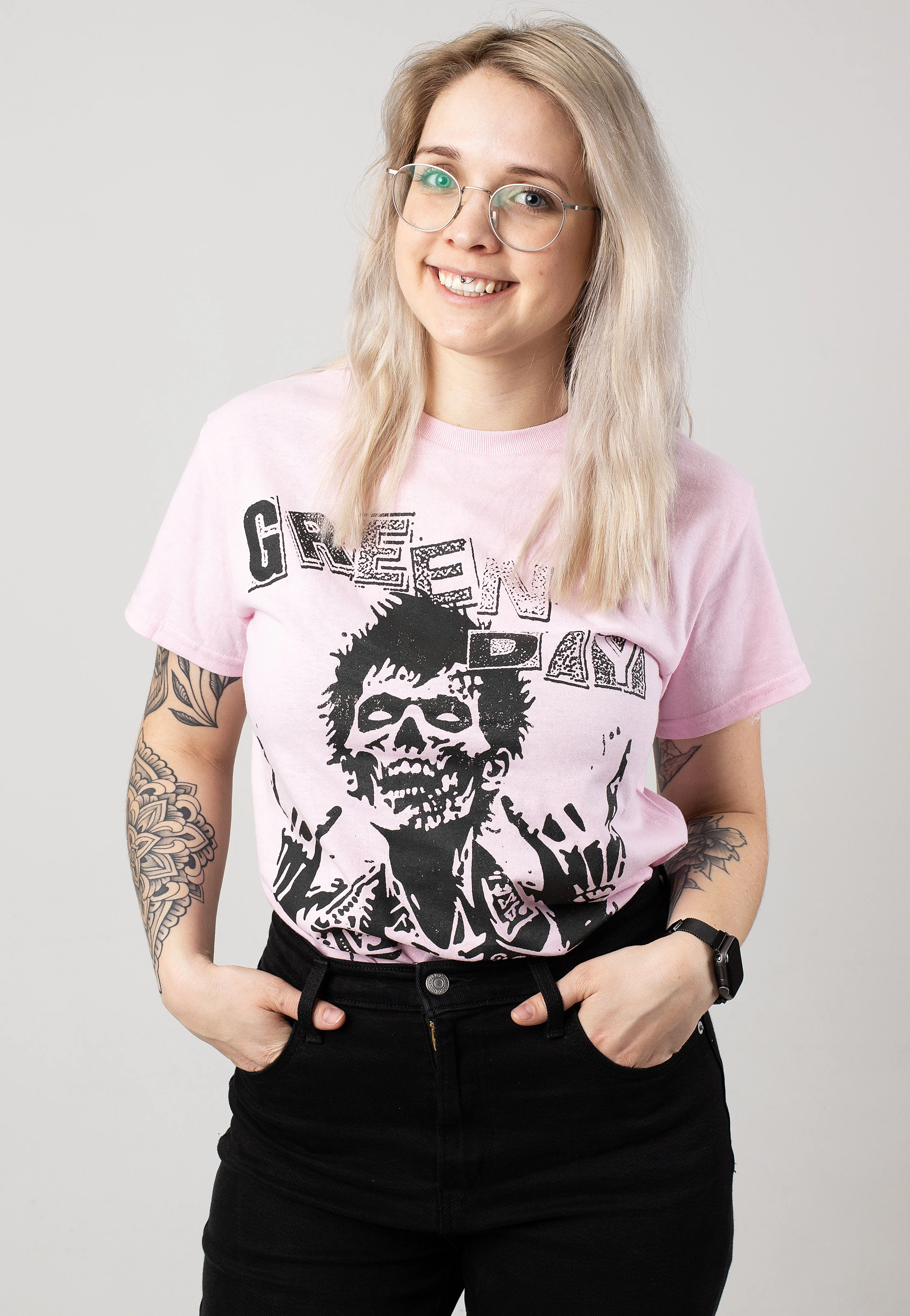 Green Day - Billie Joe Zombie Pink - T-Shirt - Image 5