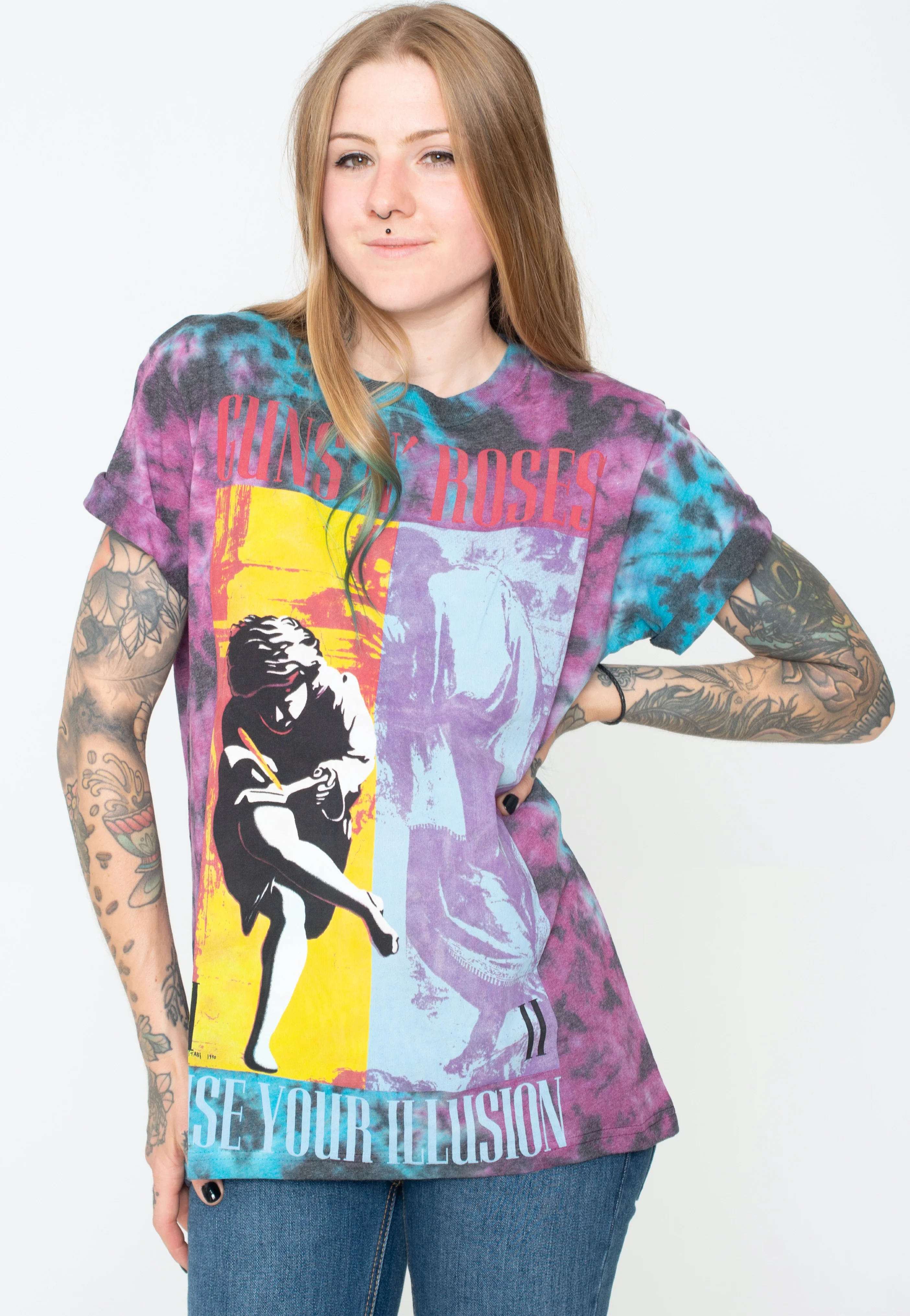 Guns N' Roses - Use Your Illusion Dye-Wash - T-Shirt - Image 5