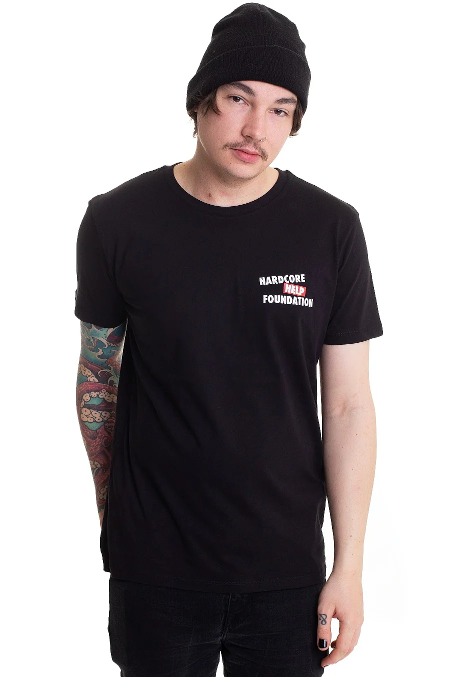 Hardcore Help Foundation - Nobody - T-Shirt - Image 3