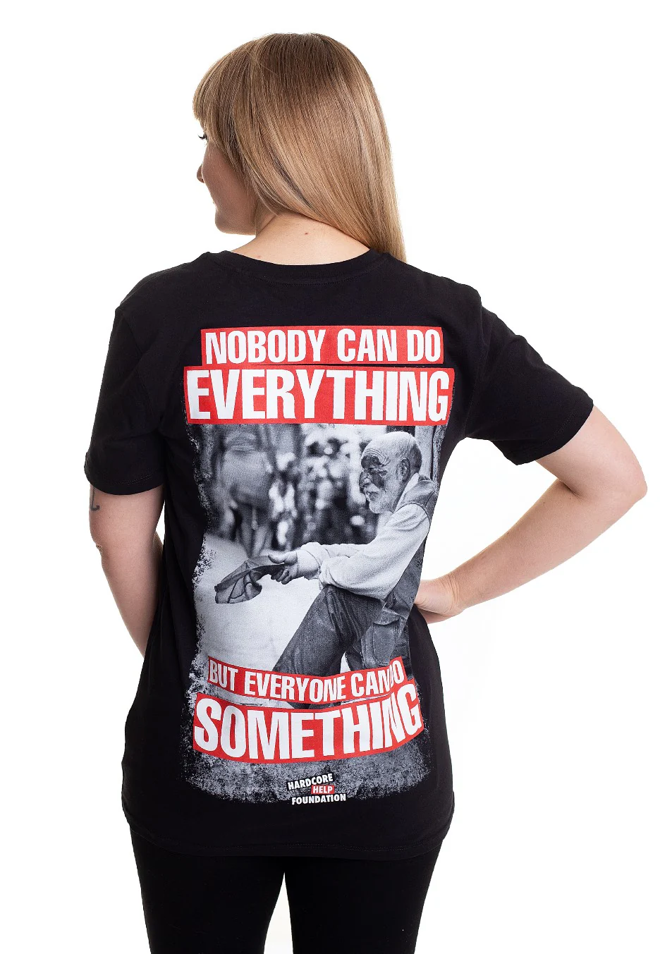Hardcore Help Foundation - Nobody - T-Shirt - Image 6