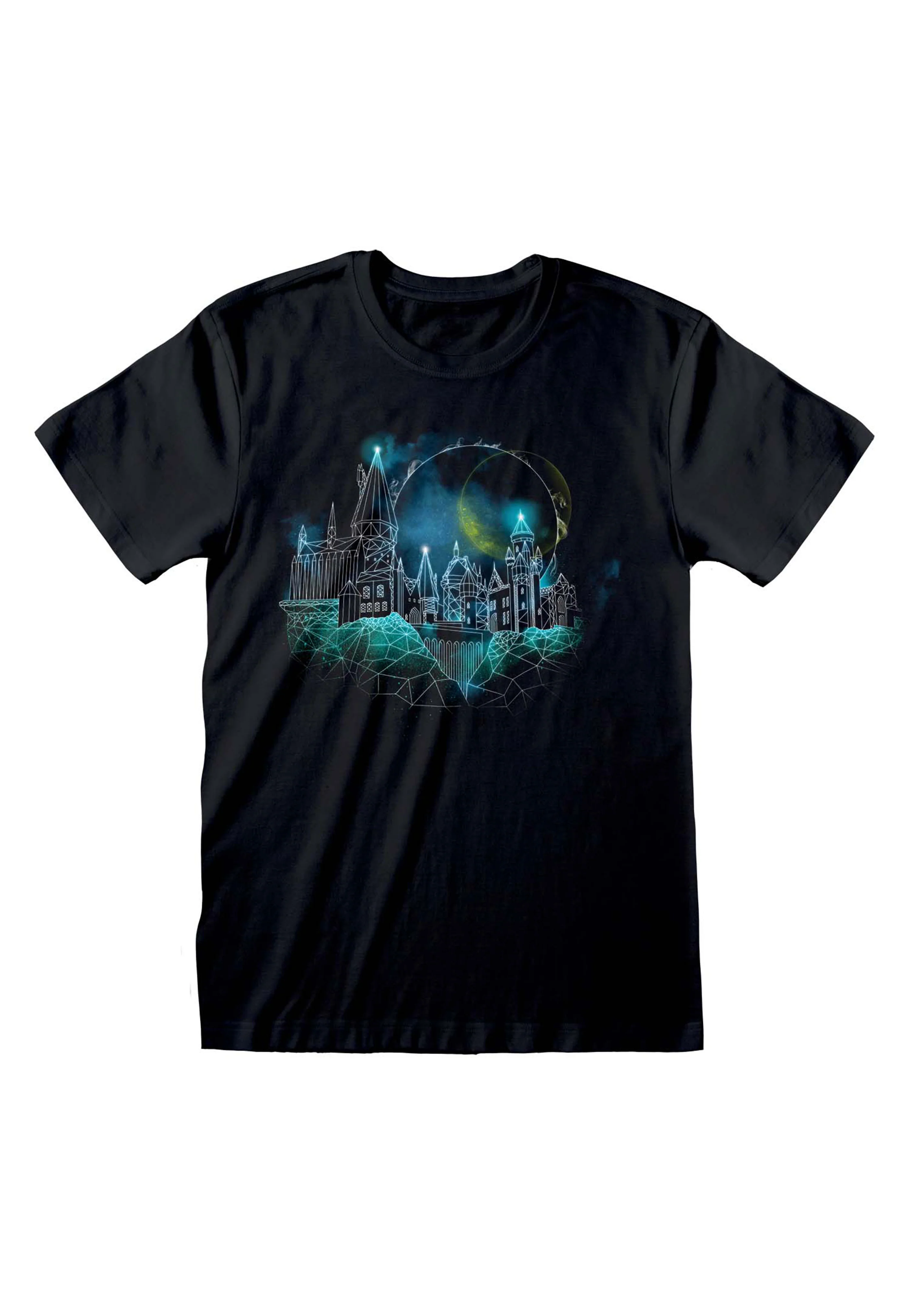 Harry Potter - Wireframe Hogwarts - T-Shirt - Image 6