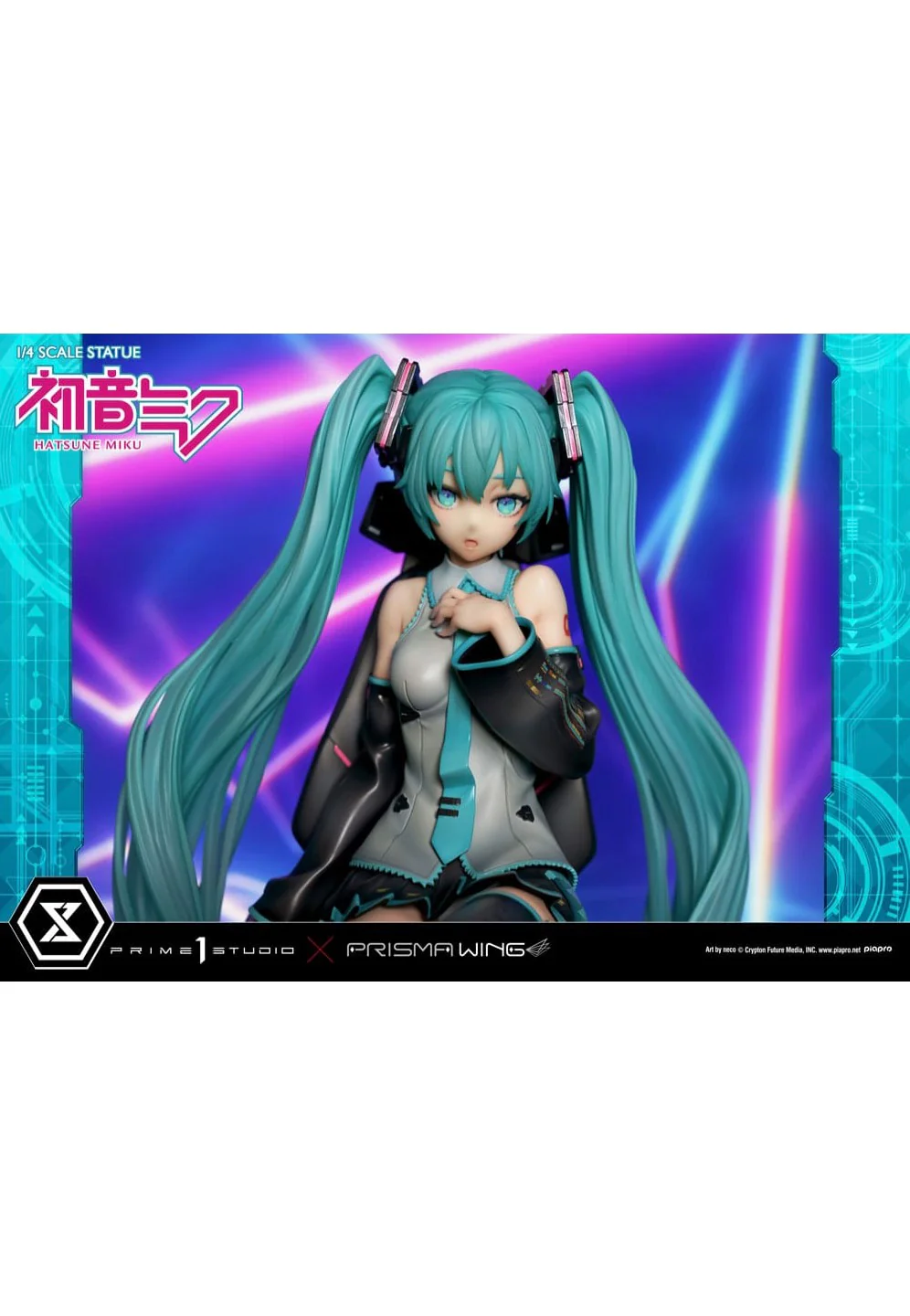 Hatsune Miku - Prisma Wing 1:4 Hatsune Miku Art by neco - Figure - Image 5