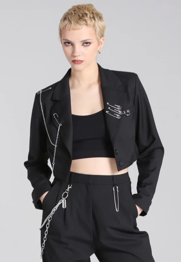 Hellbunny - Rebellion Black - Blazer