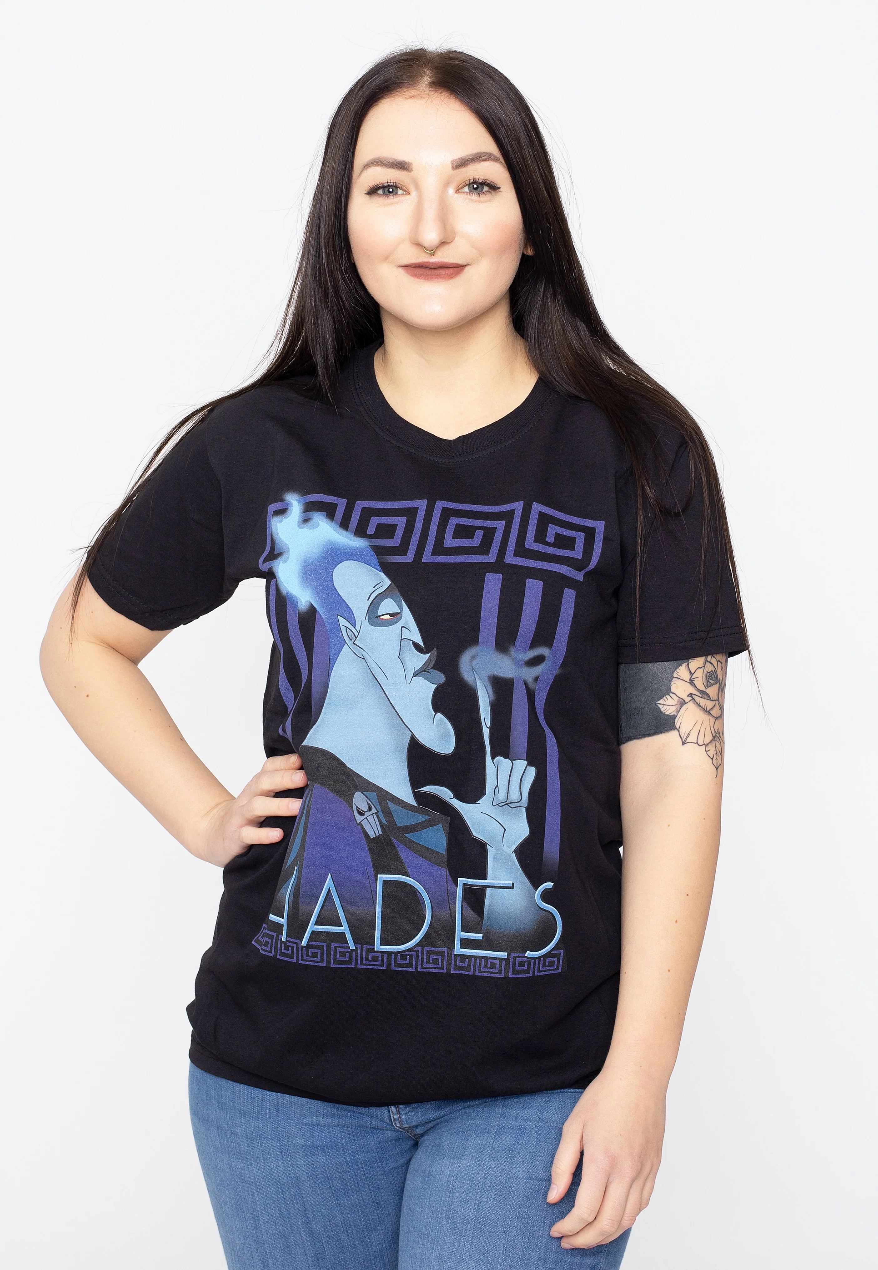 Hercules - Hades Finger Smoke - T-Shirt - Image 5