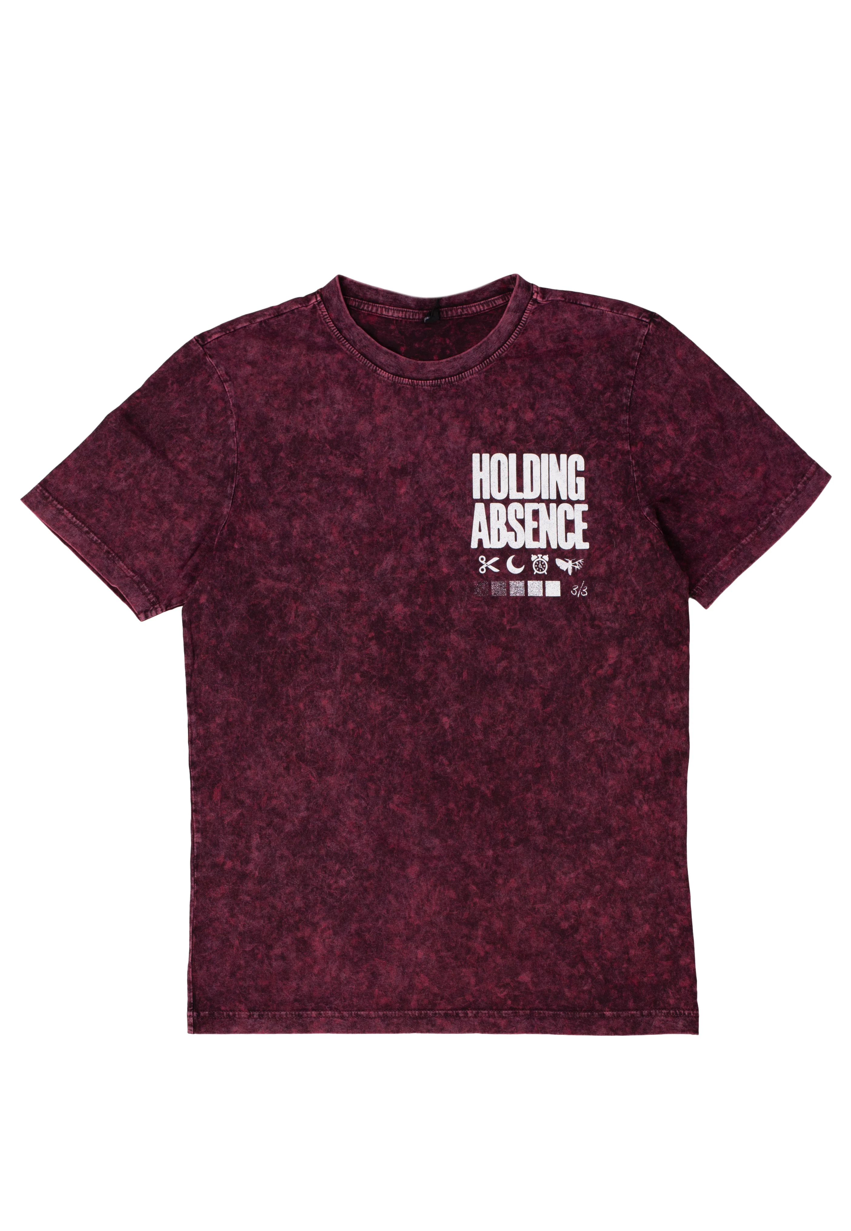 Holding Absence - These New Dreams Berry Black Acid Wash - T-Shirt