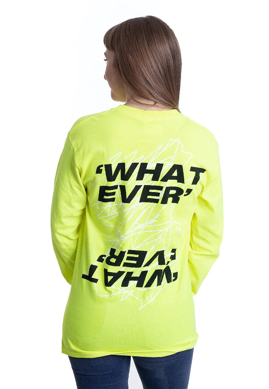 Hundredth - Scribble Safety Green - Longsleeve - Image 6