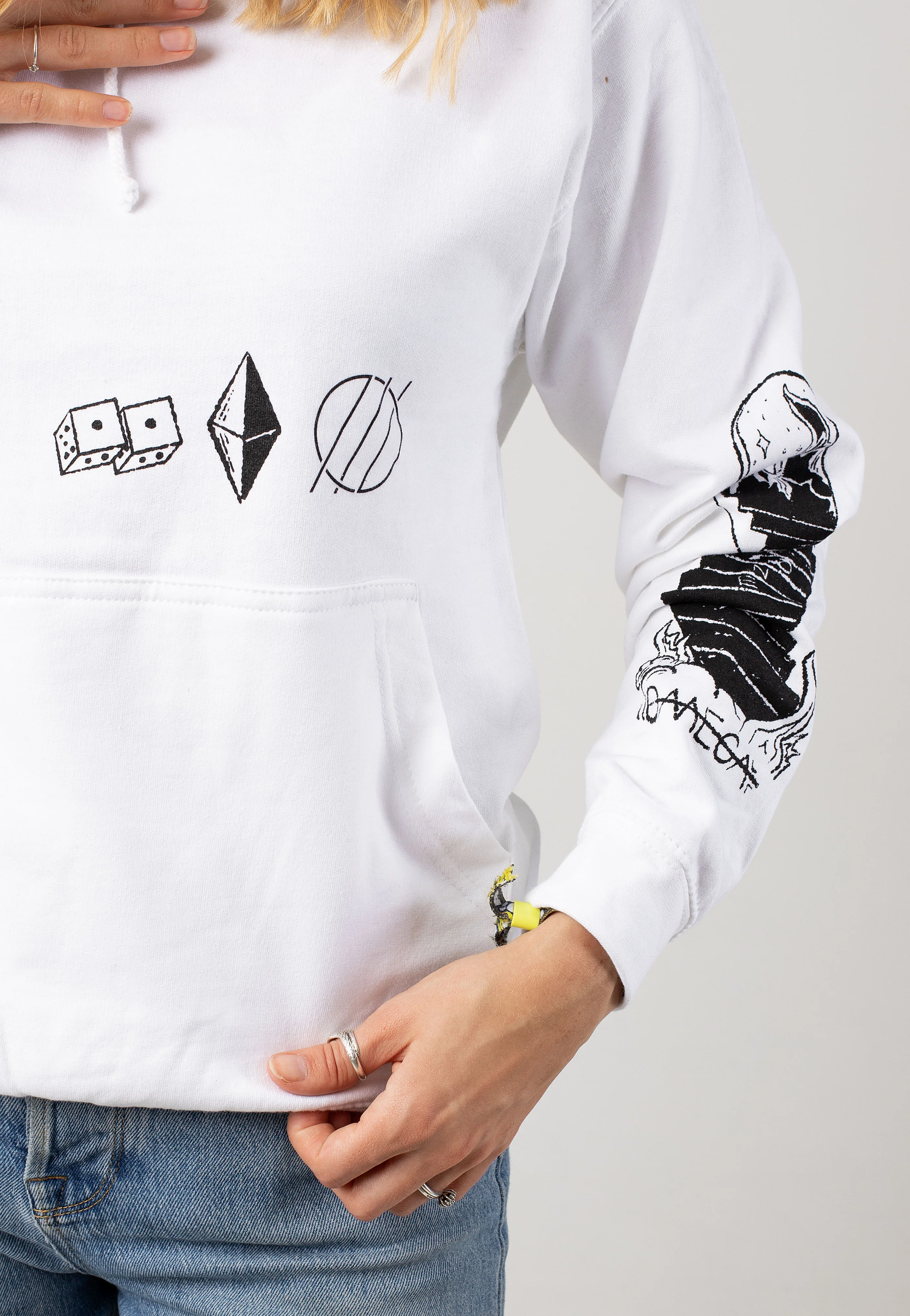 I Prevail - Alpha Omega White - Hoodie - Image 8