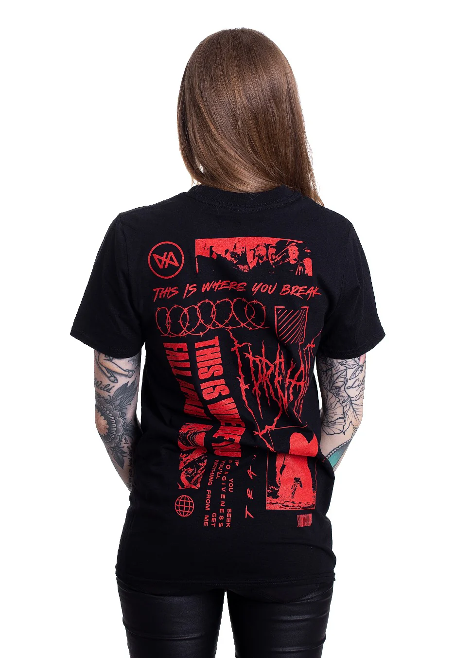 I Prevail - Black Metal Collage - T-Shirt - Image 7