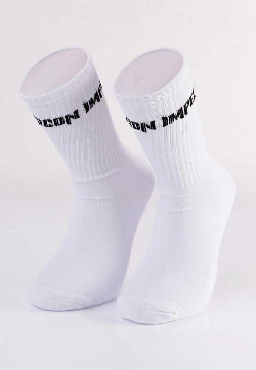 Impericon - Logo White - Socks - Image 7