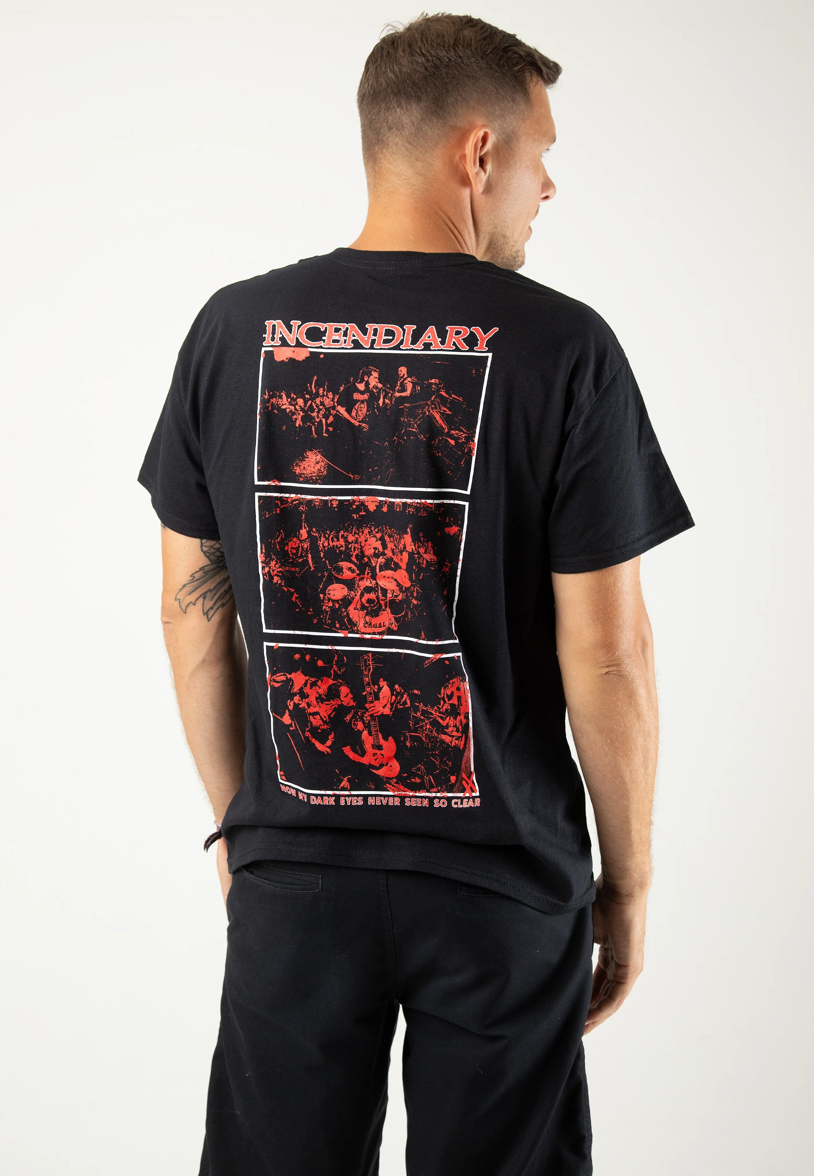 Incendiary - Dark Eyes - T-Shirt - Image 4