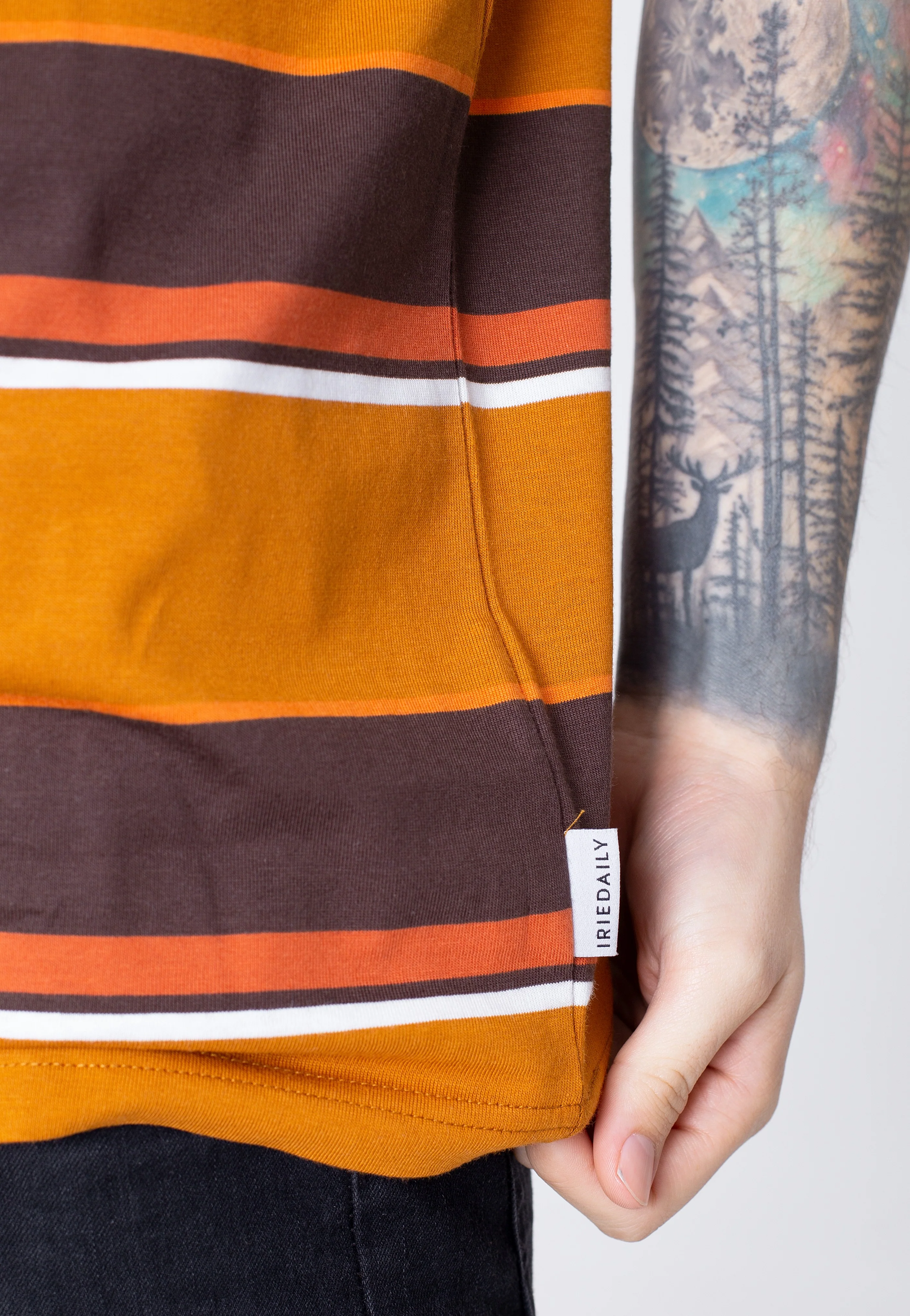 Iriedaily - Big Tony Stripe Toffee - T-Shirt - Image 2