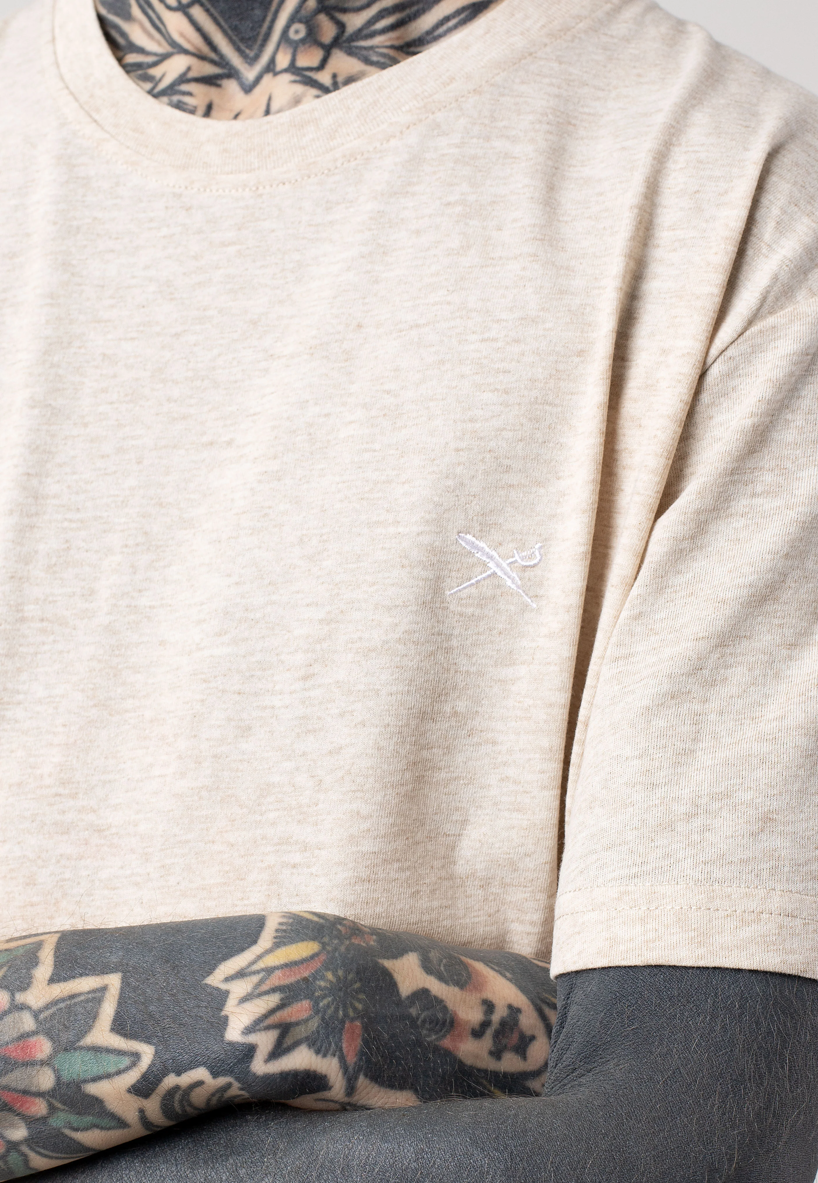 Iriedaily - Chamisso Light Sand Melange - T-Shirt - Image 2