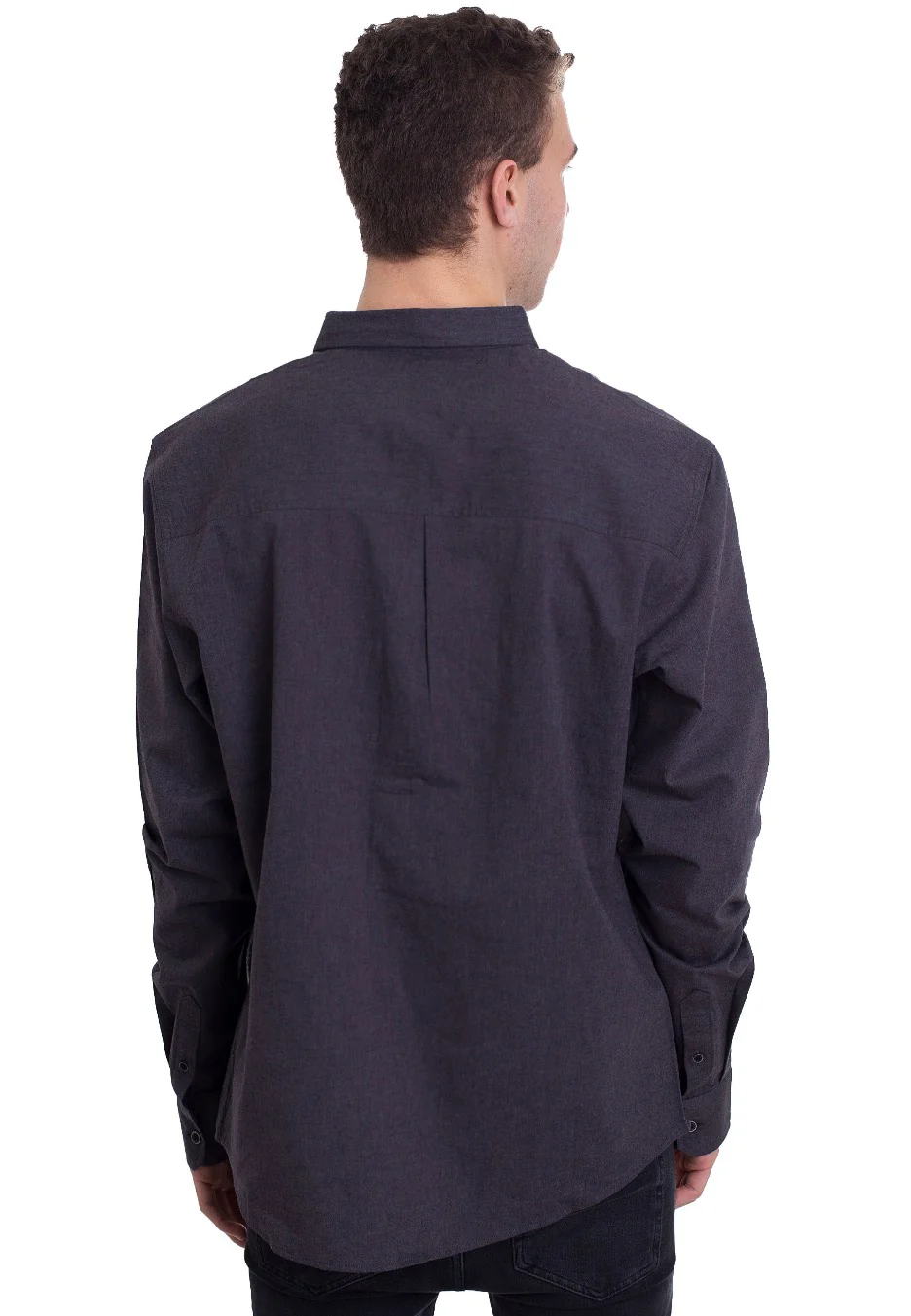 Iriedaily - Samuel L/S Anthracite Melange - Shirt - Image 4