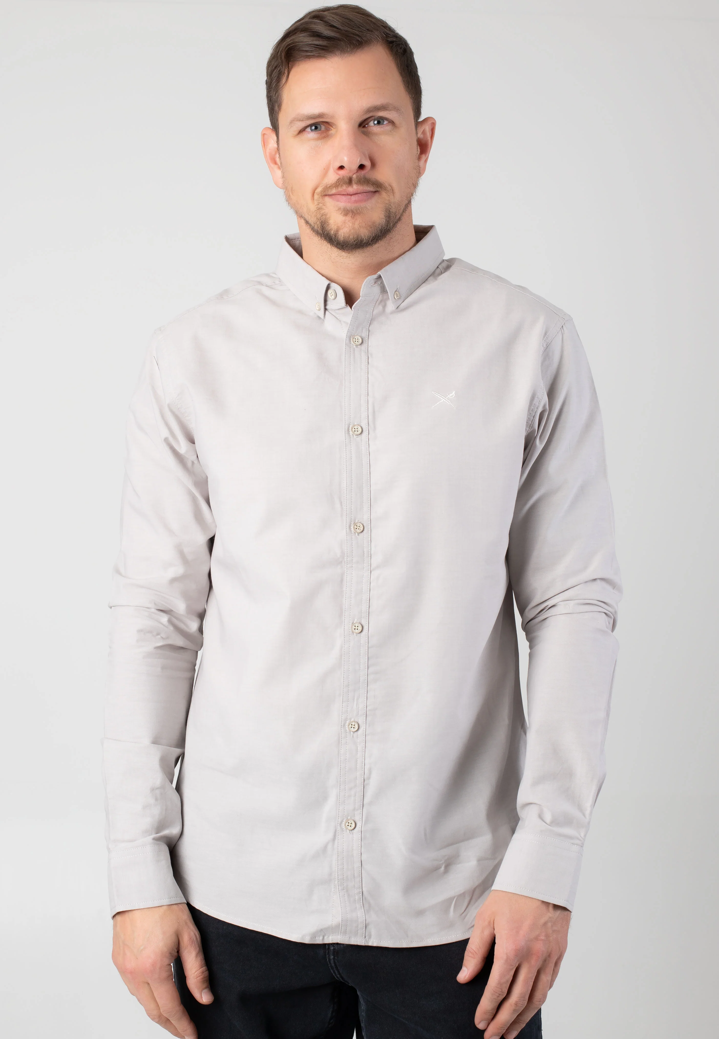 Iriedaily - Samuel LS Cloud Grey - Shirt