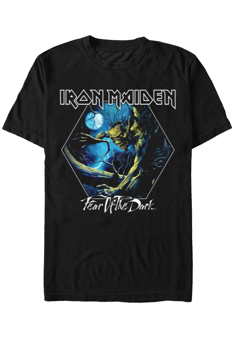 Iron Maiden - Fear Of The Dark Hexagon - T-Shirt - Image 3