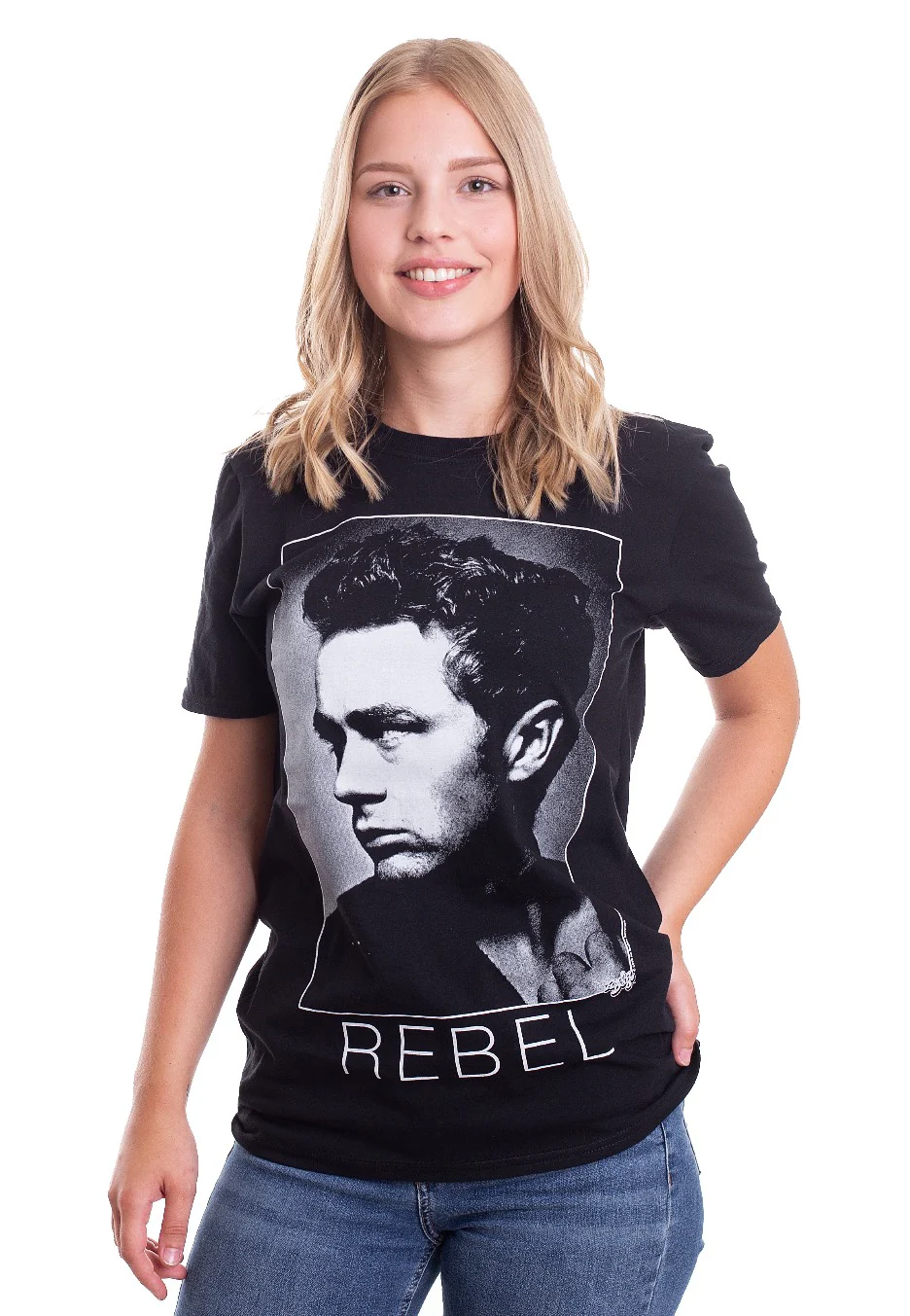 James Dean - BW Rebel - T-Shirt - Image 5