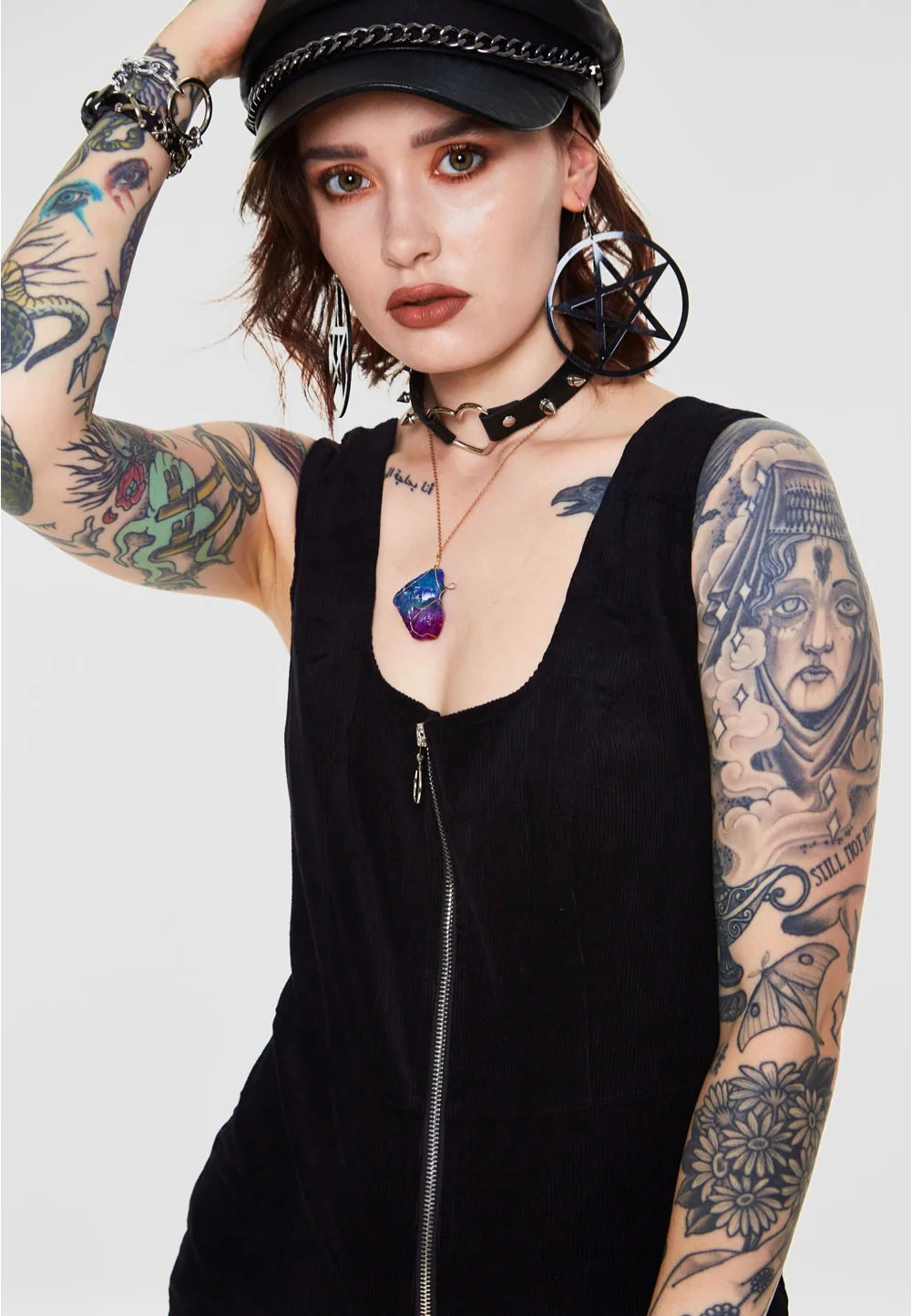 Jawbreaker - Cord Progression Flare Black - Jumpsuit - Image 5