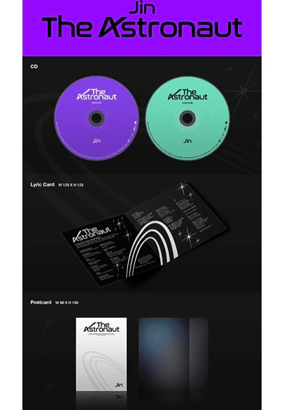Jin - The Astronaut (Version 2) - Maxi CD - Image 2