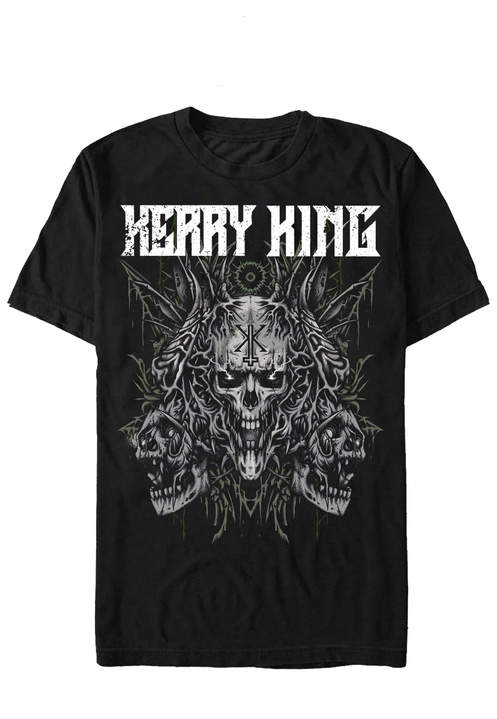 Kerry King - Multi Skull - T-Shirt - Image 3