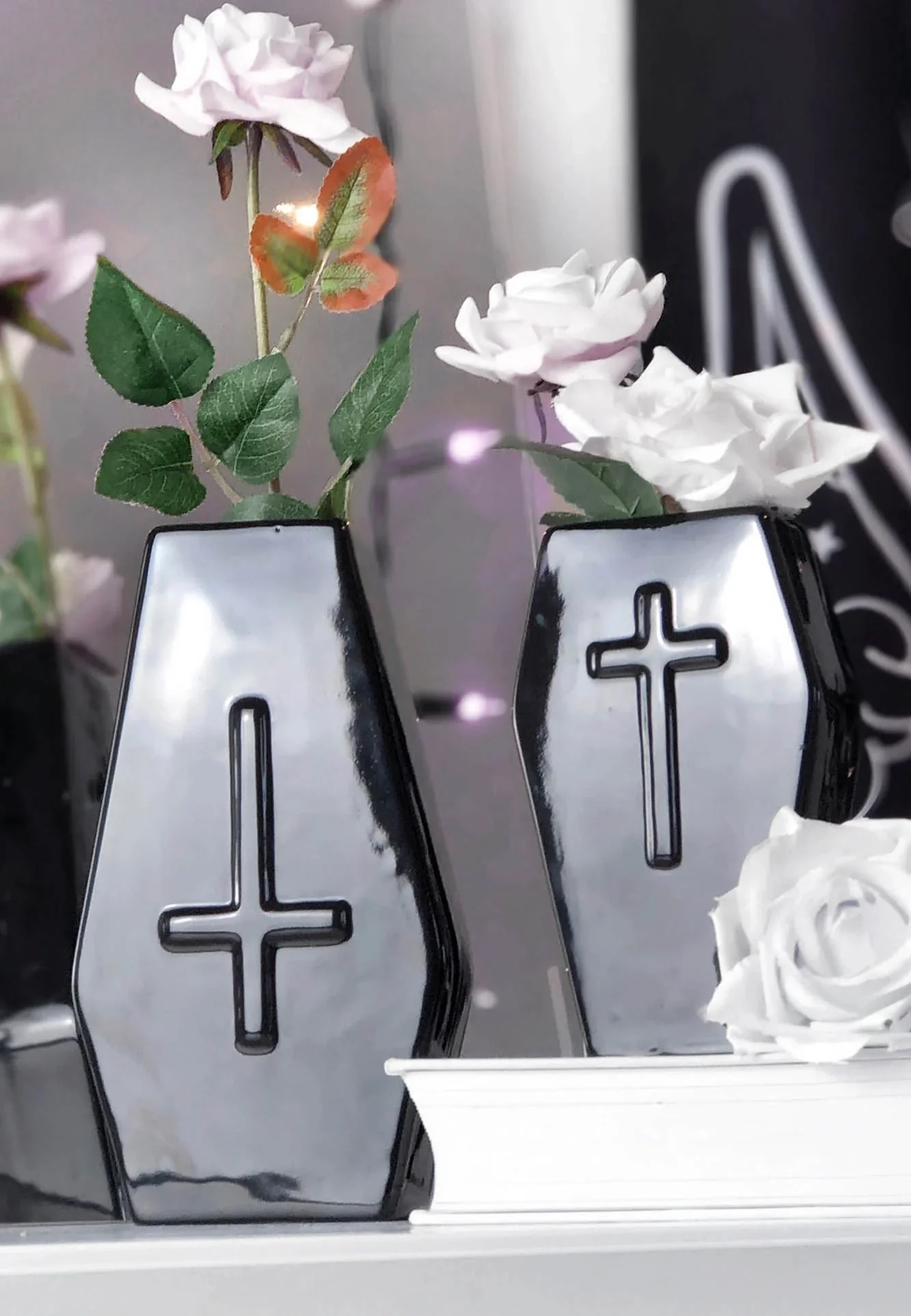 Killstar - Coffin Large Black - Vase - Image 3