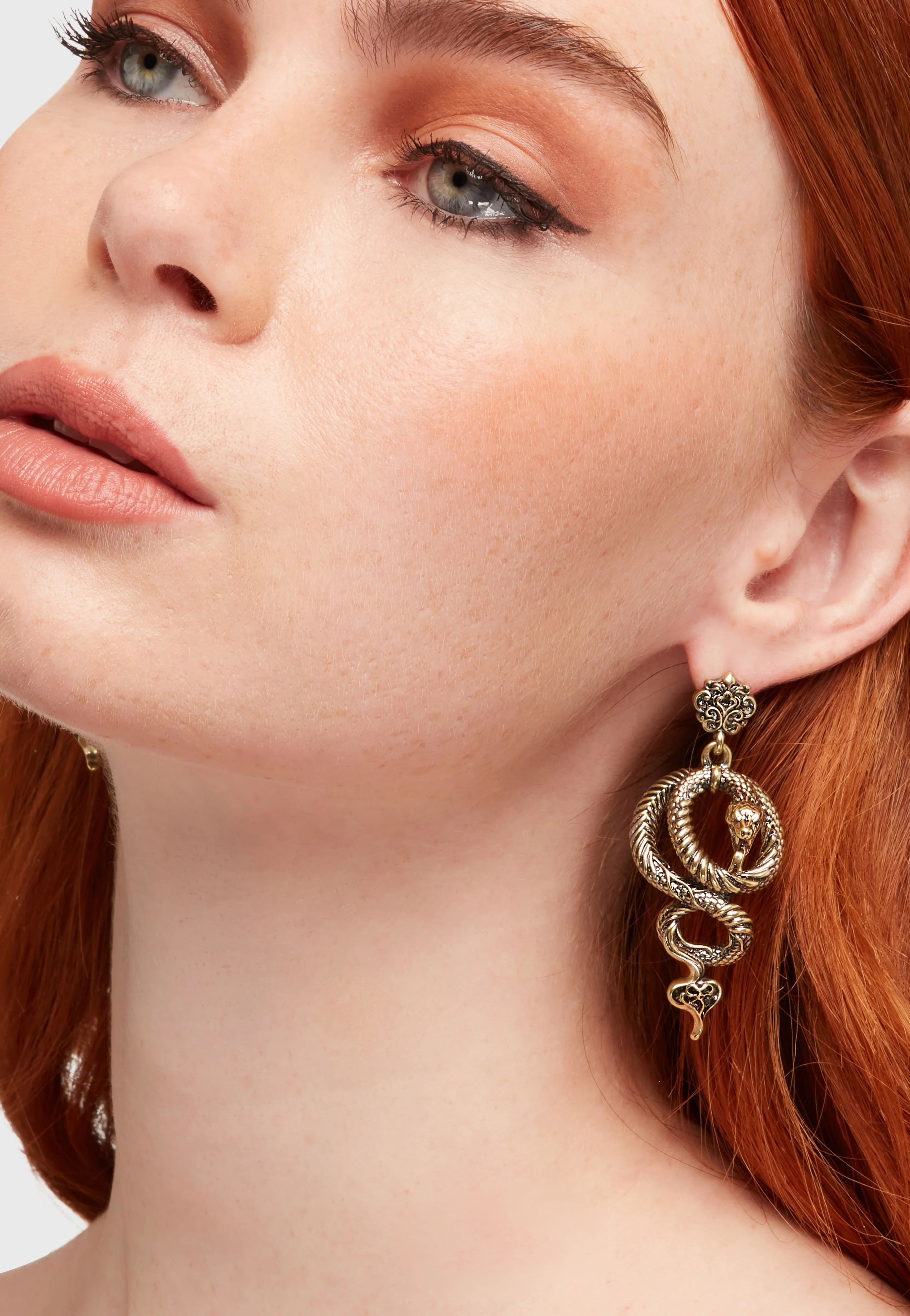Killstar - Deadly Coil Gold - Earrings