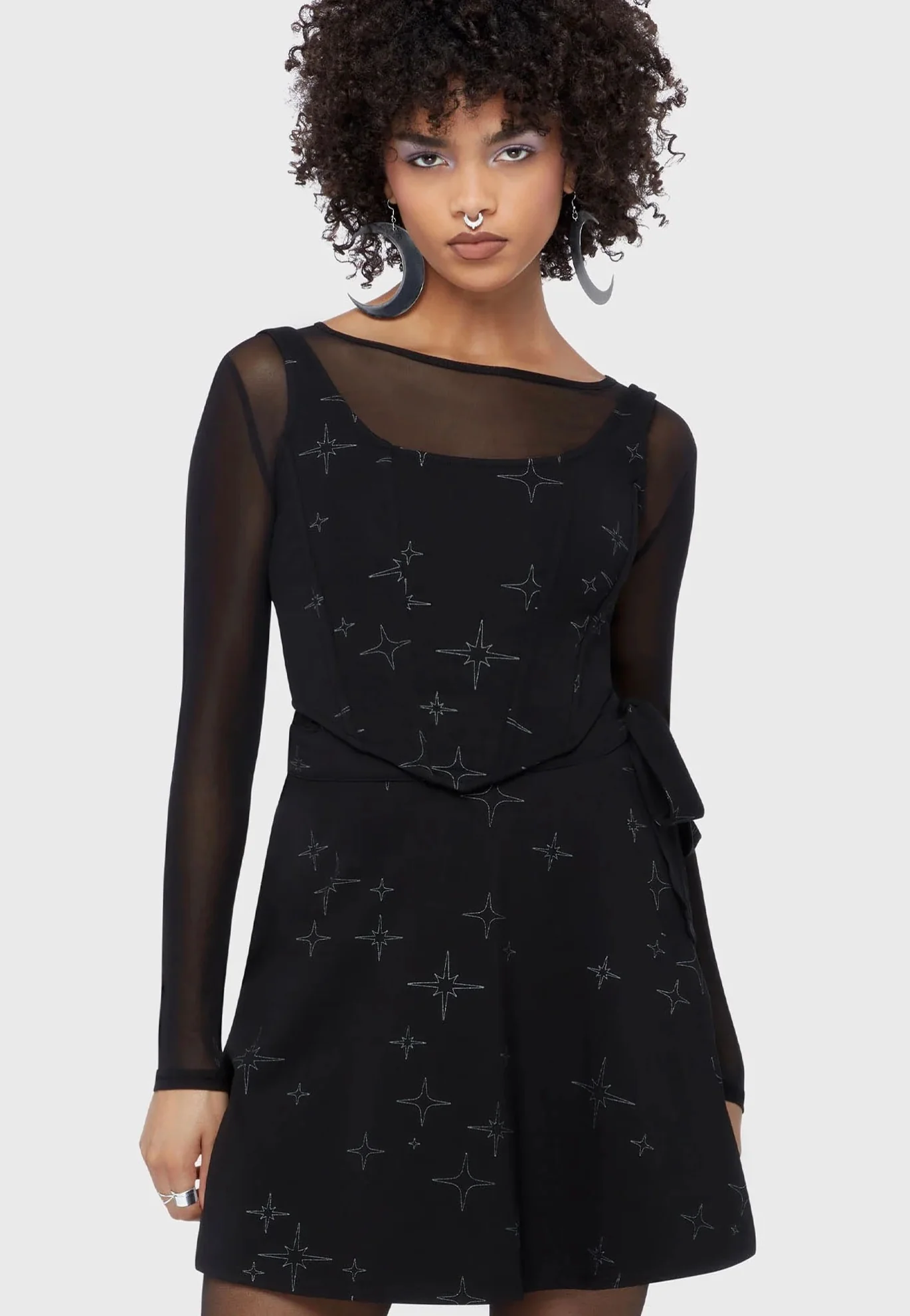 Killstar - Ethereal Night Black - Corset