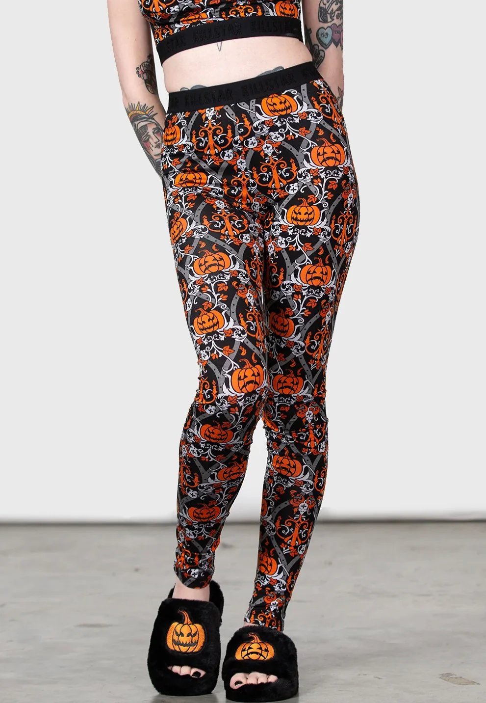 Killstar - Haunted Black - Leggings - Image 2