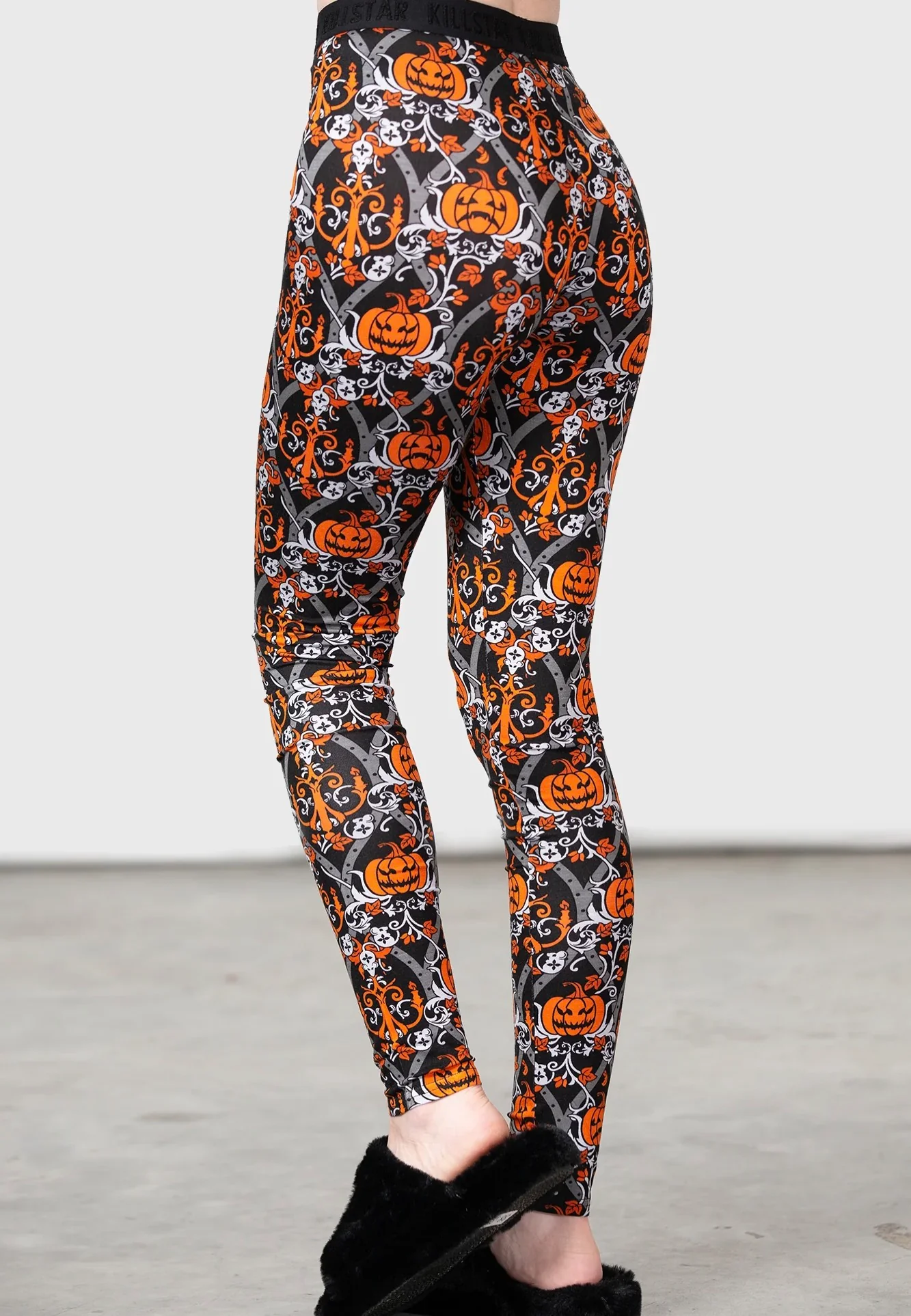 Killstar - Haunted Black - Leggings - Image 3