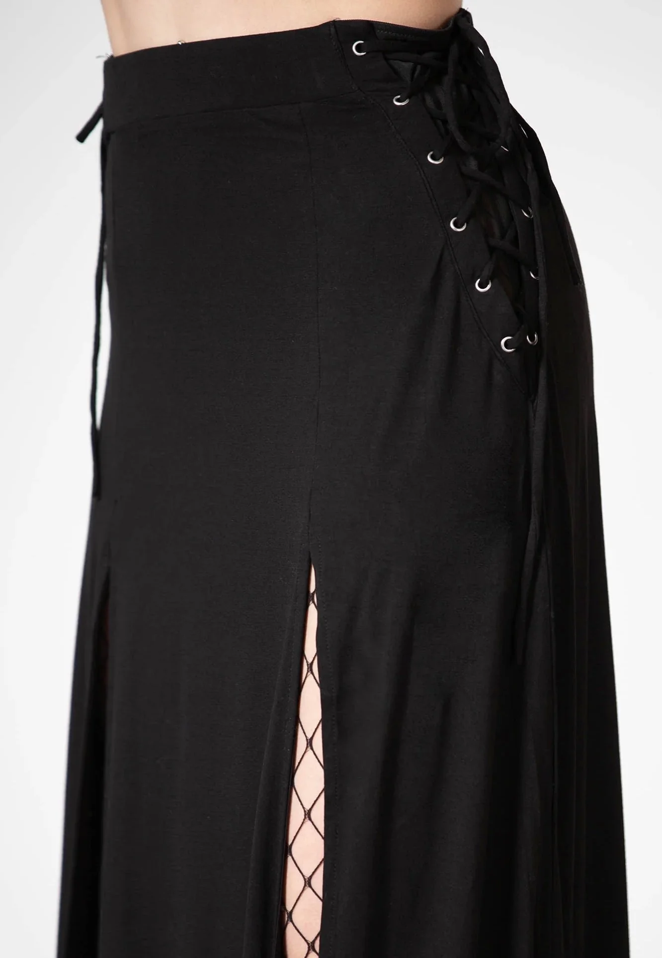 Killstar - Hellverina Split Maxi - Skirt - Image 2