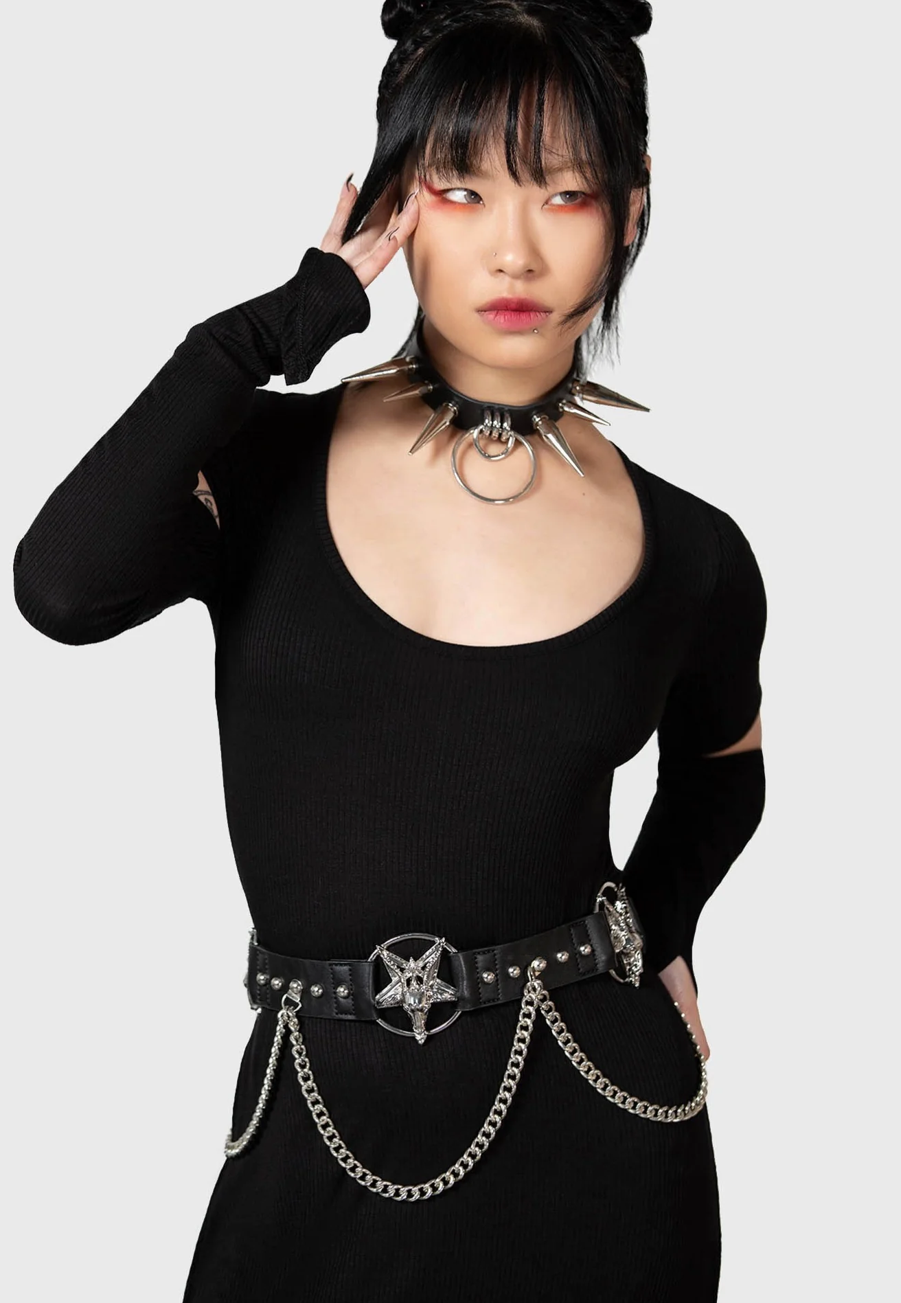 Killstar - Morgan Le Fey Black - Dress - Image 3