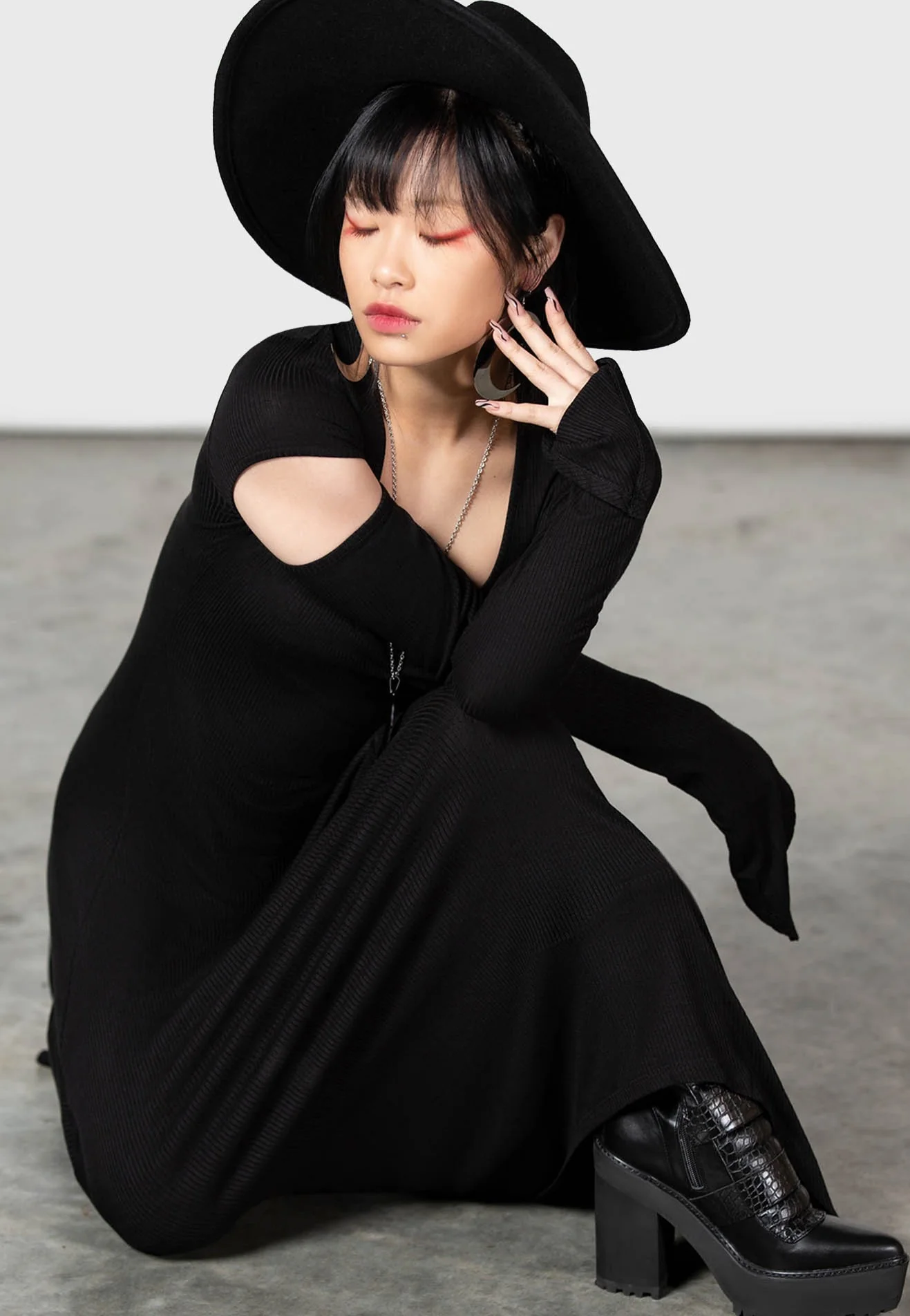 Killstar - Morgan Le Fey Black - Dress - Image 4