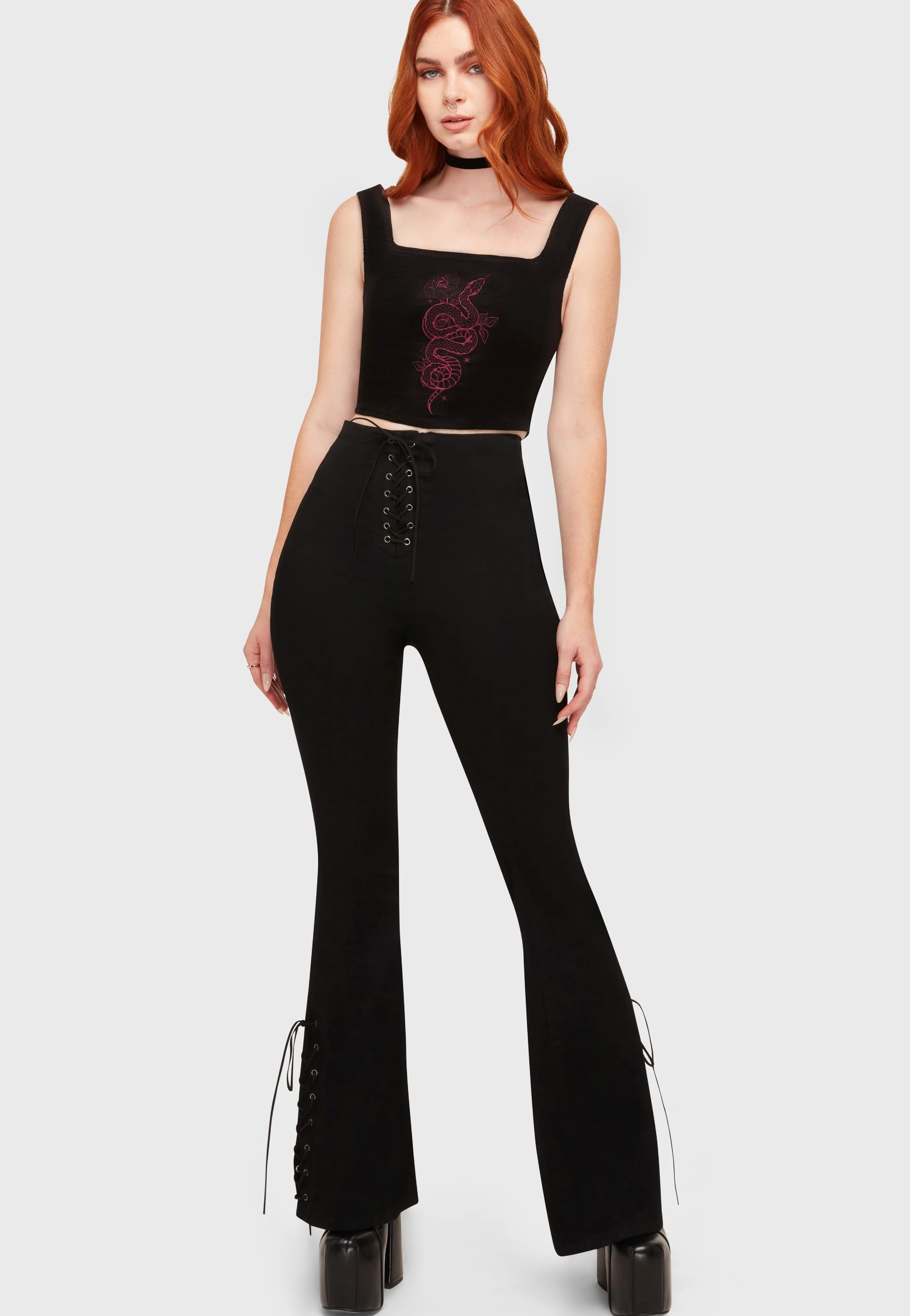 Killstar - Snakeheart Black/Purple - Corset - Image 2