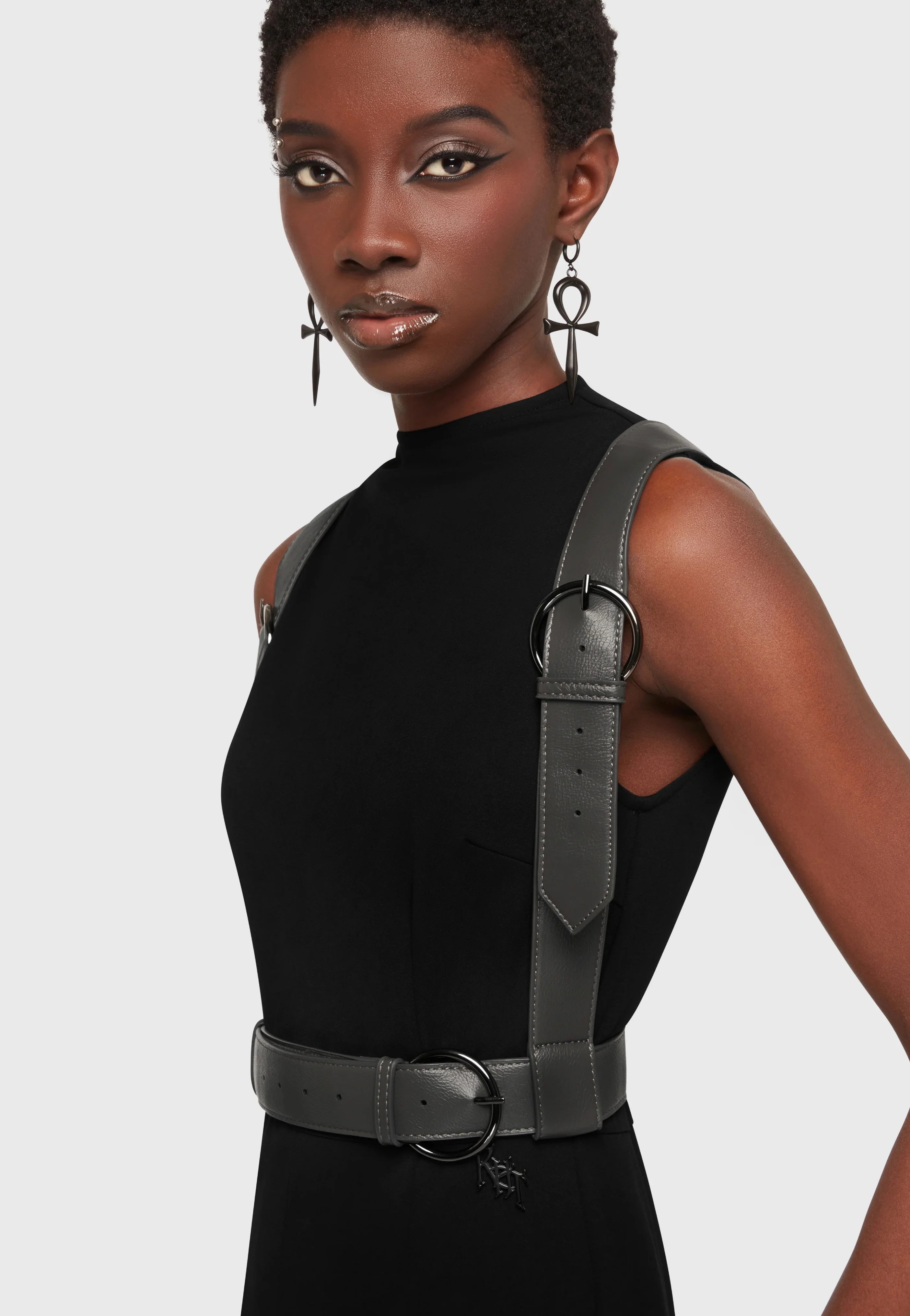 Killstar x Kihilist - Desolate Spirit Grey - Harness - Image 2
