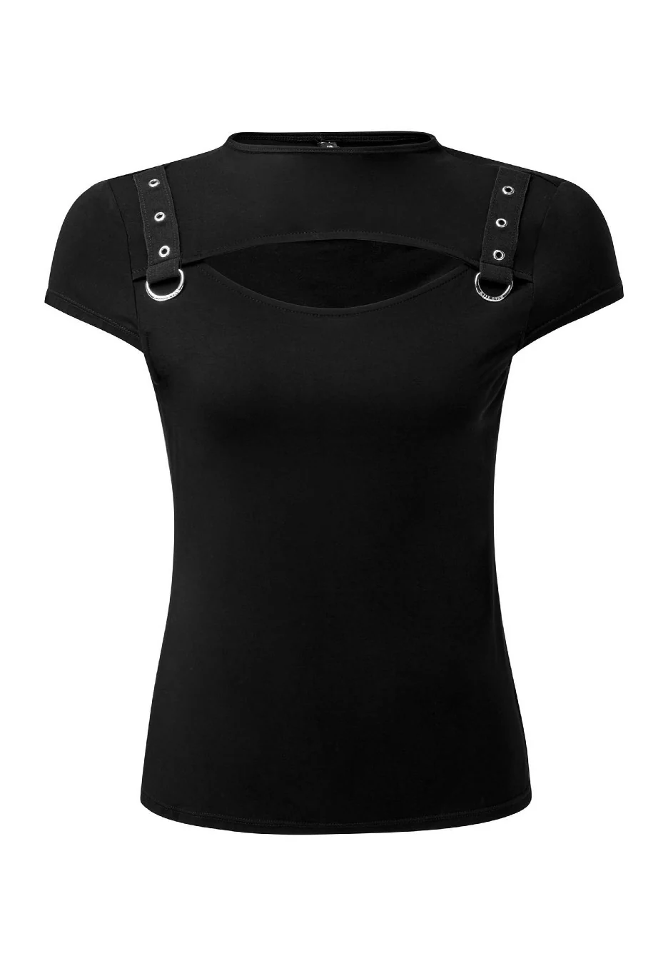 Killstar - Xara Keyhole Black - Top - Image 3