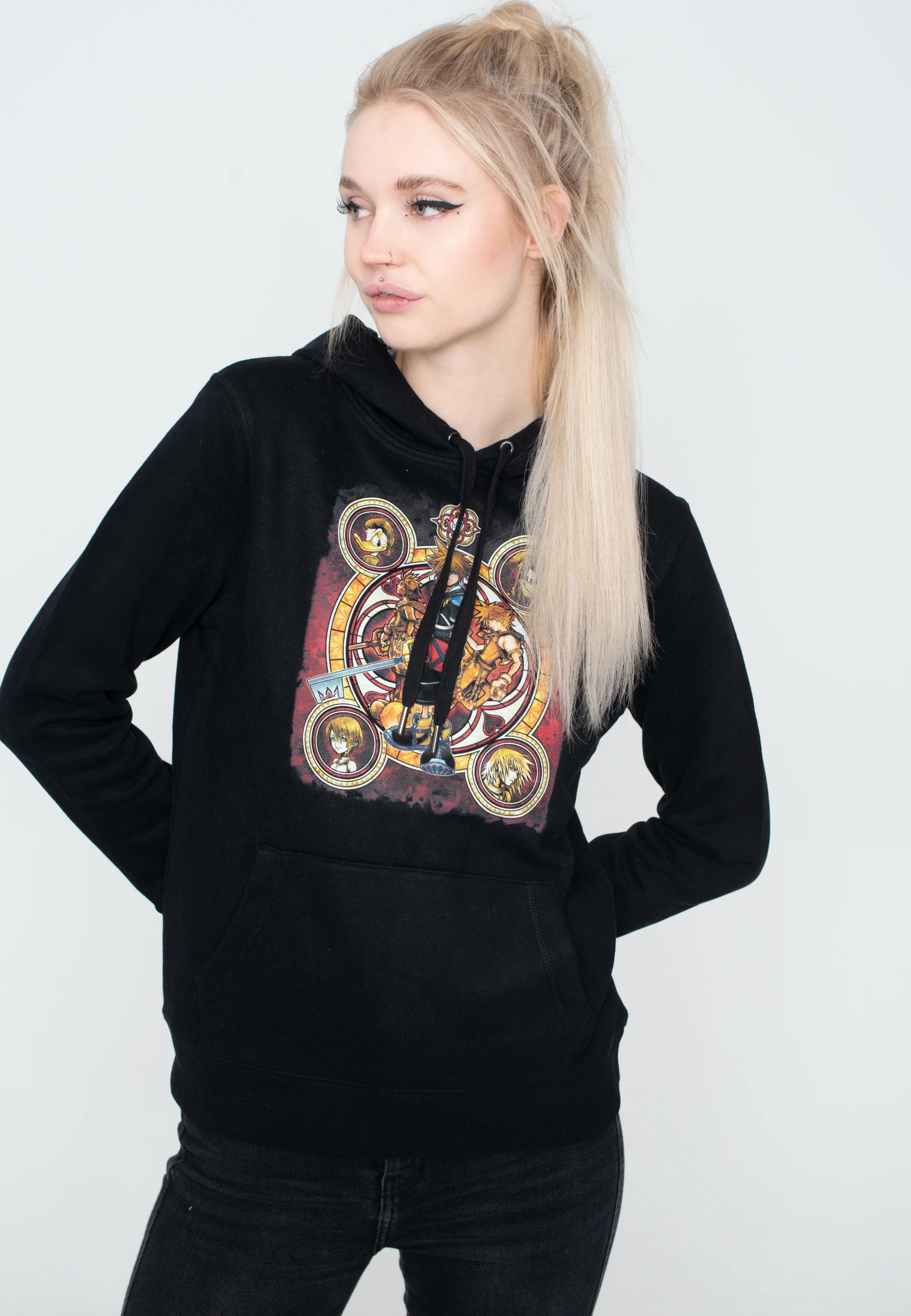 Kingdom Hearts - Group Circle - Hoodie - Image 7