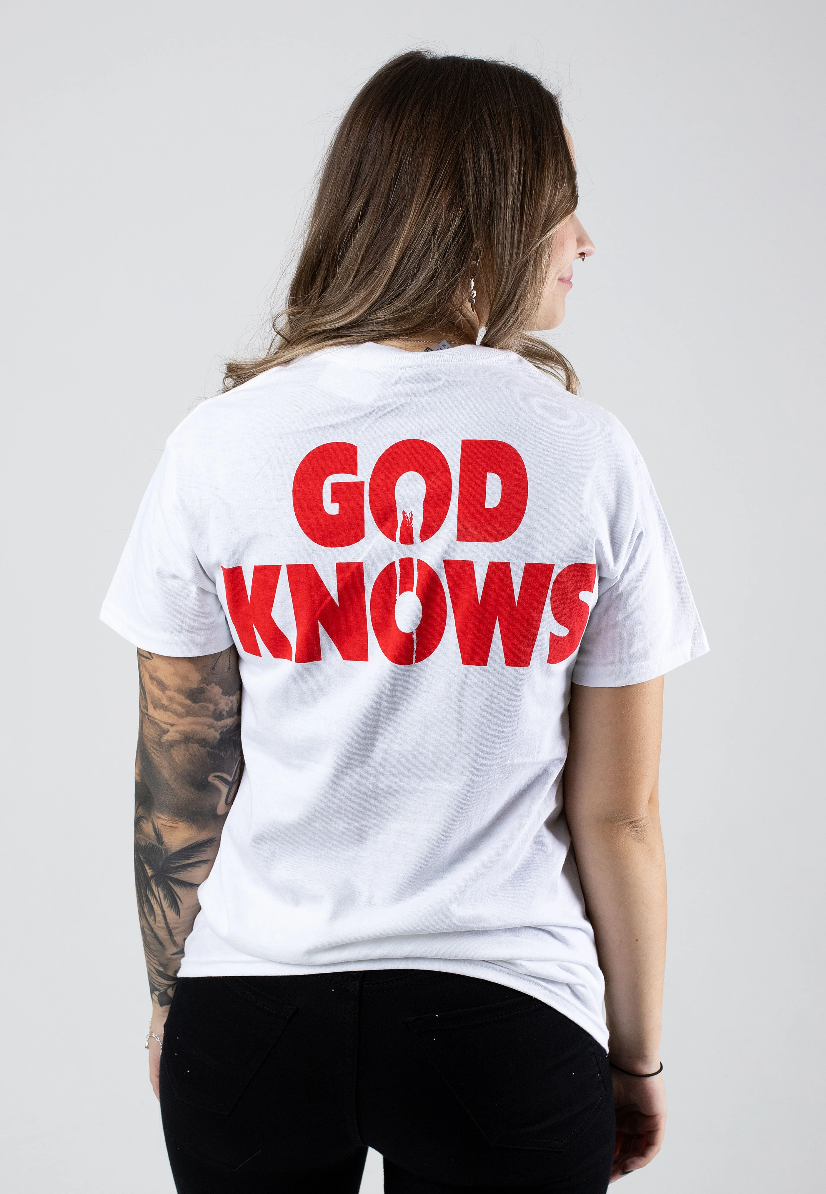Knocked Loose - God Knows White - T-Shirt - Image 6