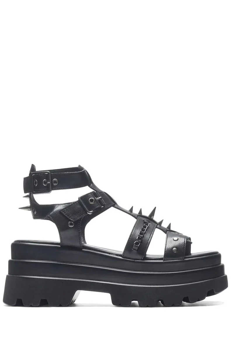 Koi Footwear - The Divine Destruction Spiked Chunky - Girl Sandals