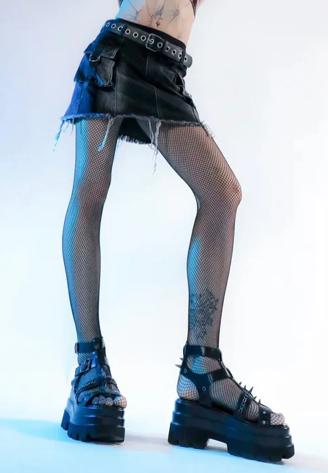Koi Footwear - The Divine Destruction Spiked Chunky - Girl Sandals - Image 2