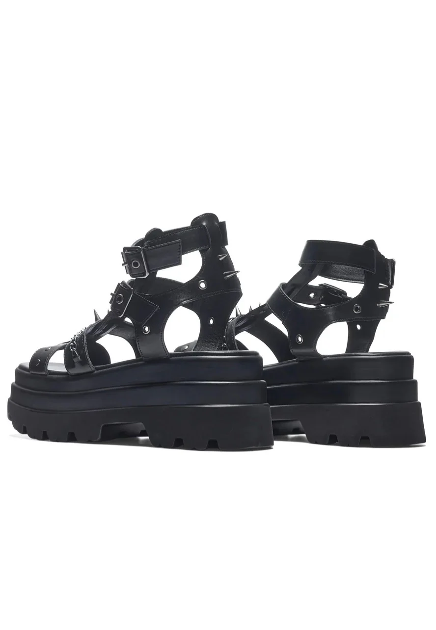 Koi Footwear - The Divine Destruction Spiked Chunky - Girl Sandals - Image 4