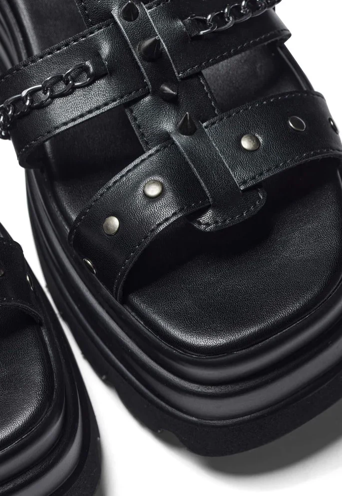 Koi Footwear - The Divine Destruction Spiked Chunky - Girl Sandals - Image 7