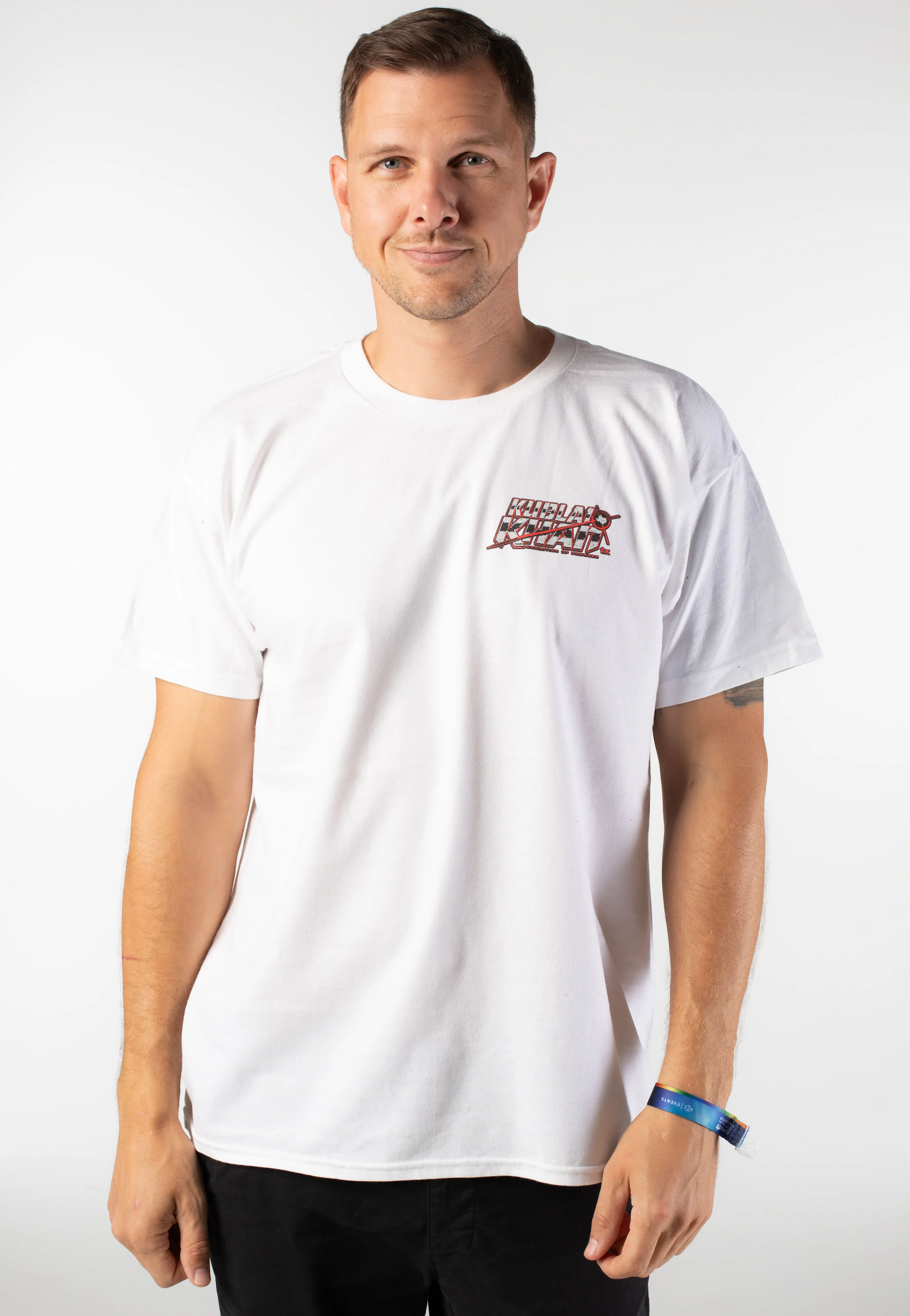 Kublai Khan - Low Tech White - T-Shirt - Image 3