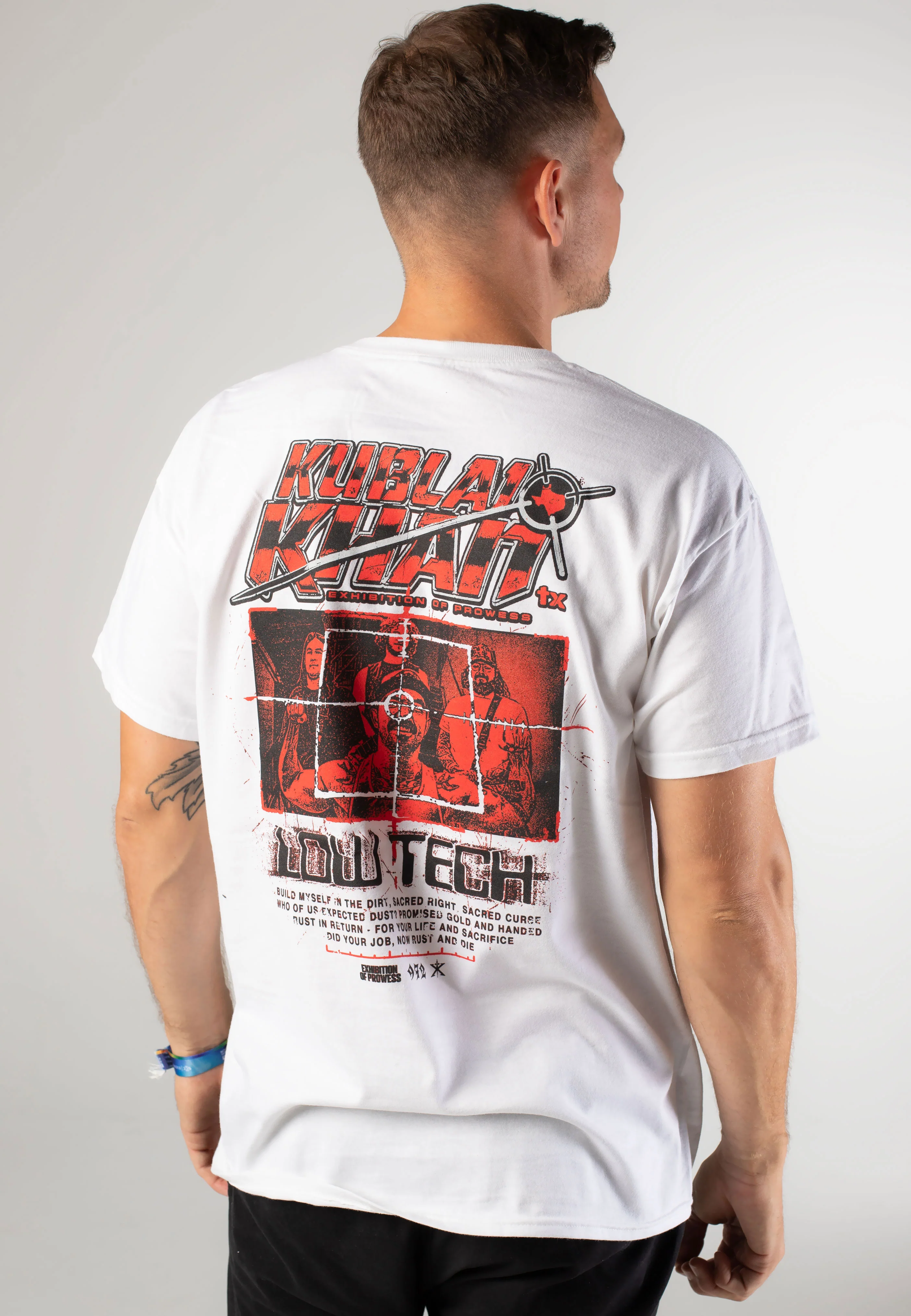Kublai Khan - Low Tech White - T-Shirt - Image 4