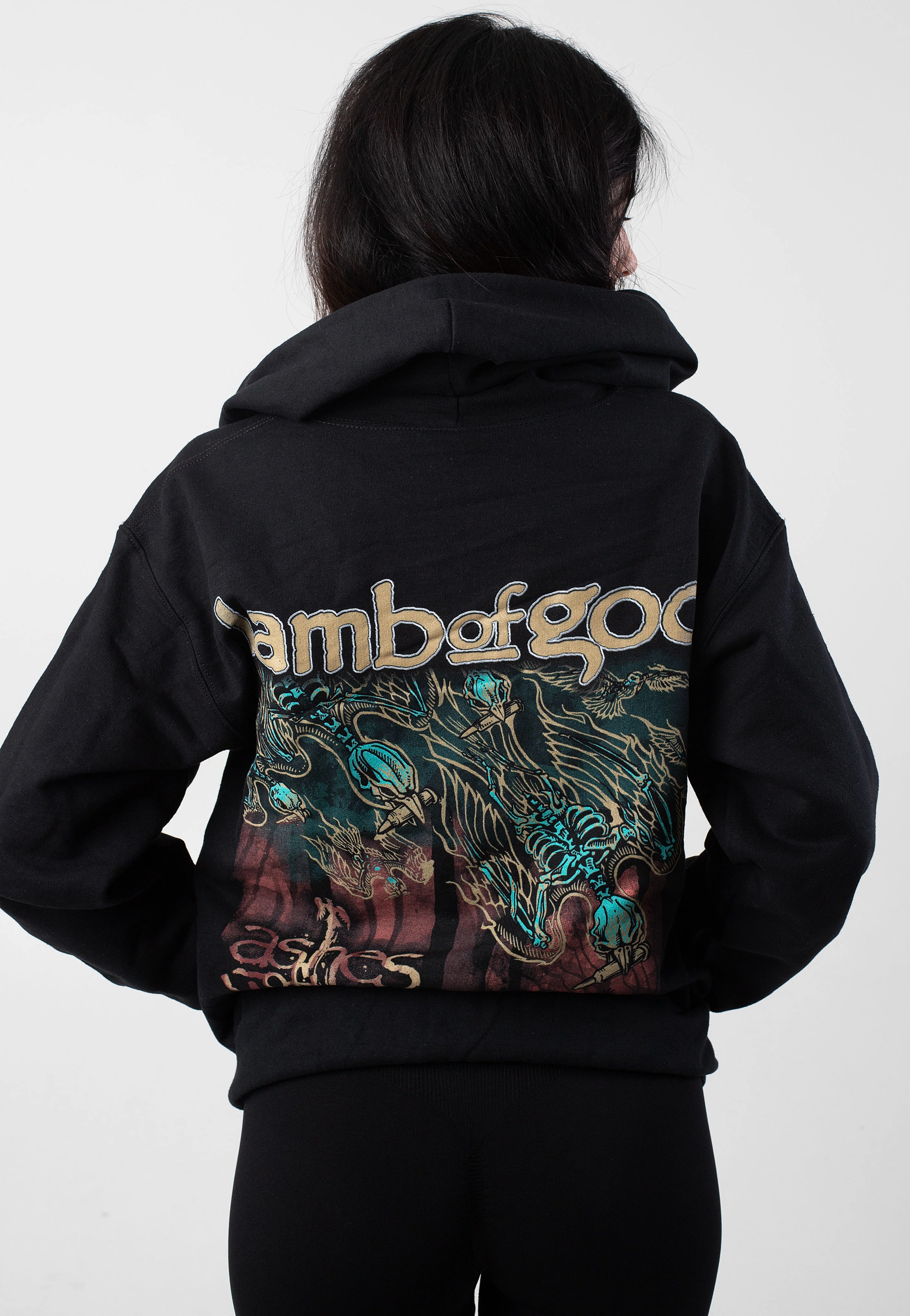 Lamb Of God - Ashes Of The Wake Album Cover - Zipper - Image 9