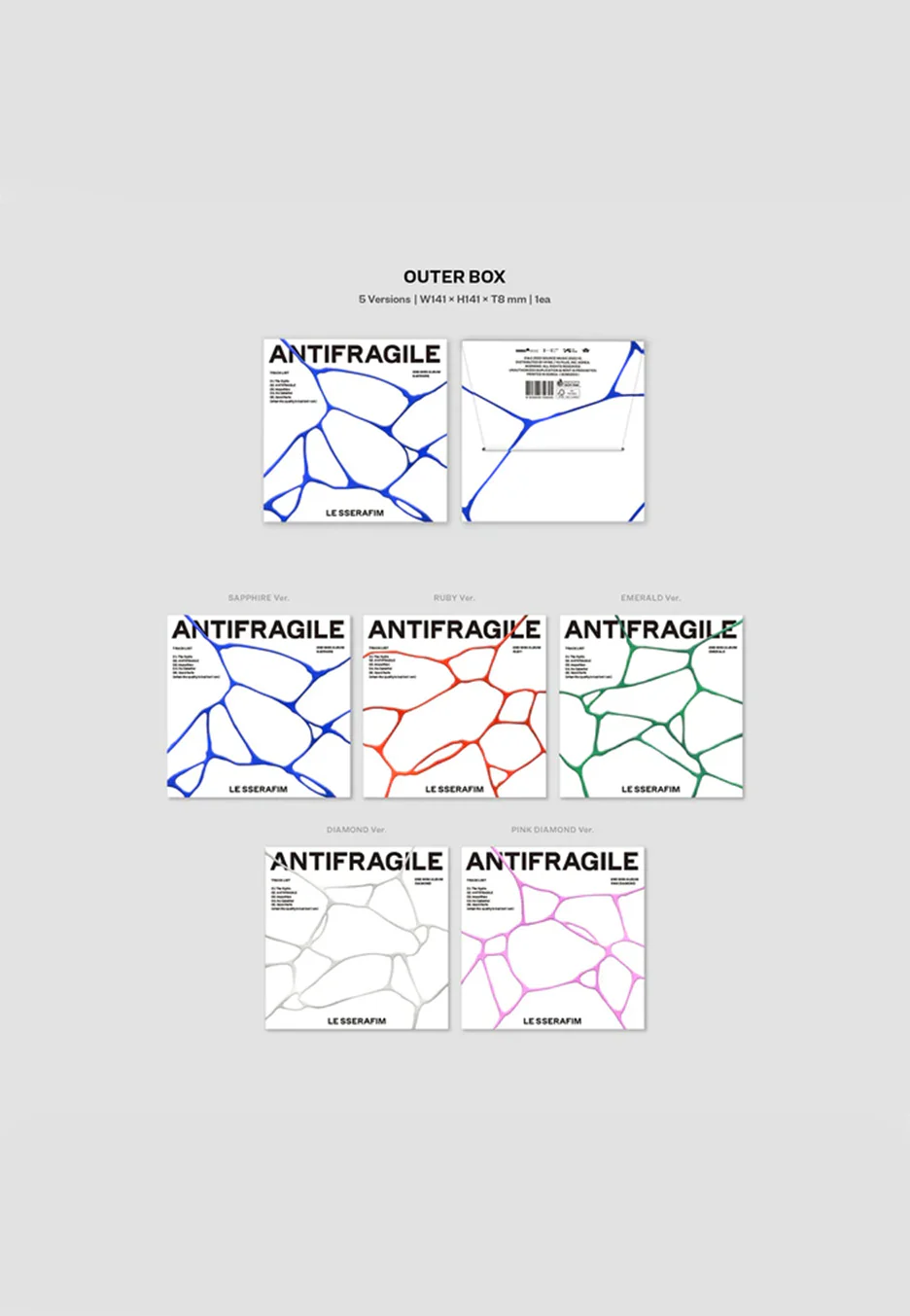 Le Sserafim - Antifragile (Compact Version) - Boxset - Image 2