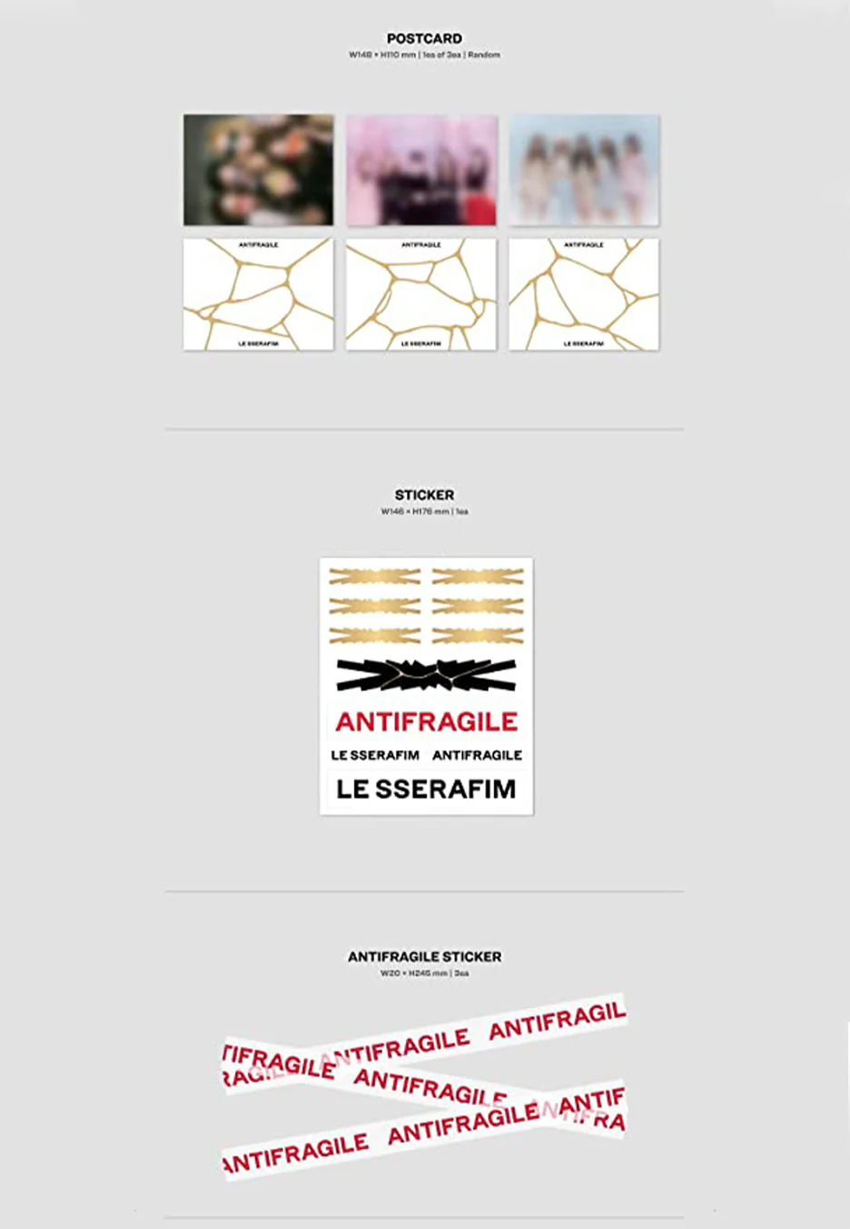 Le Sserafim - Antifragile (Vol. 1) - Boxset - Image 4