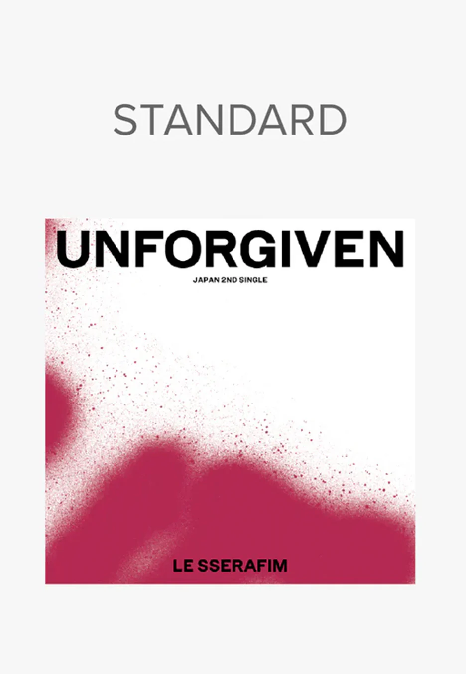 Le Sserafim - Unforgiven (Standard Edition First Press) - CD