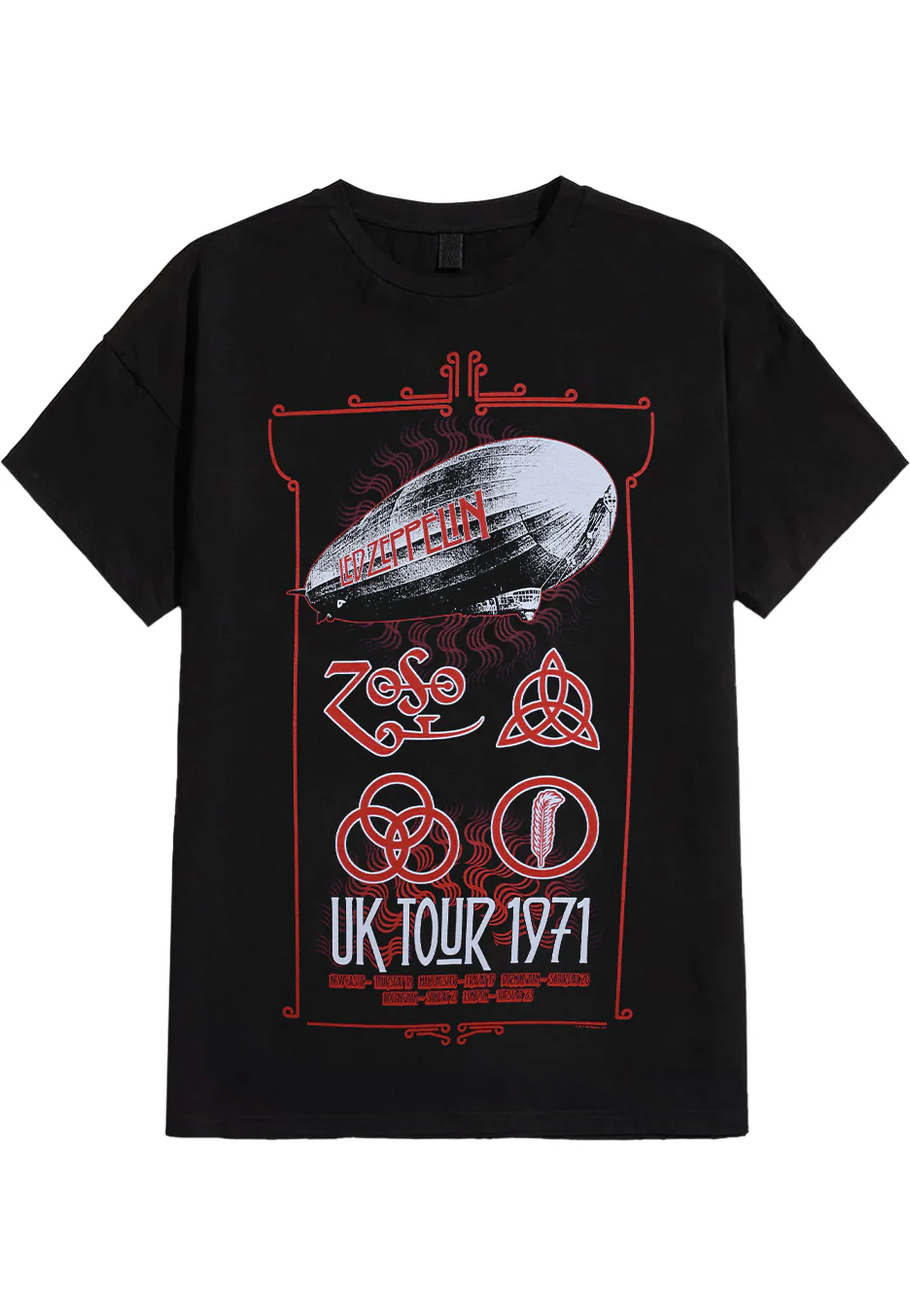 Led Zeppelin - UK Tour '71 - T-Shirt