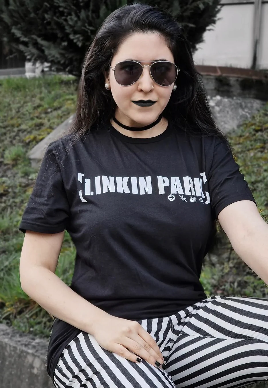 Linkin Park - Bracket Logo - T-Shirt - Image 5