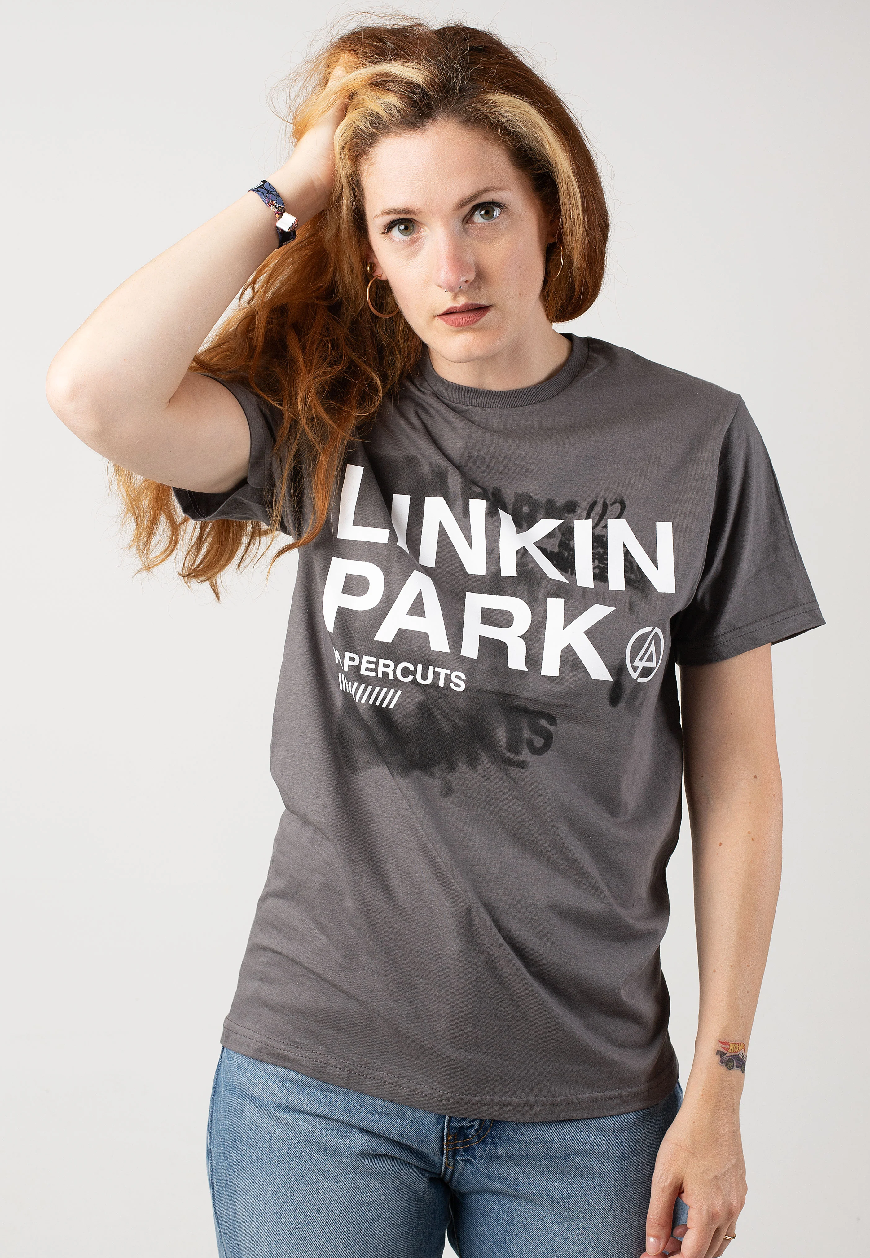 Linkin Park - Papercuts Charcoal - T-Shirt - Image 5