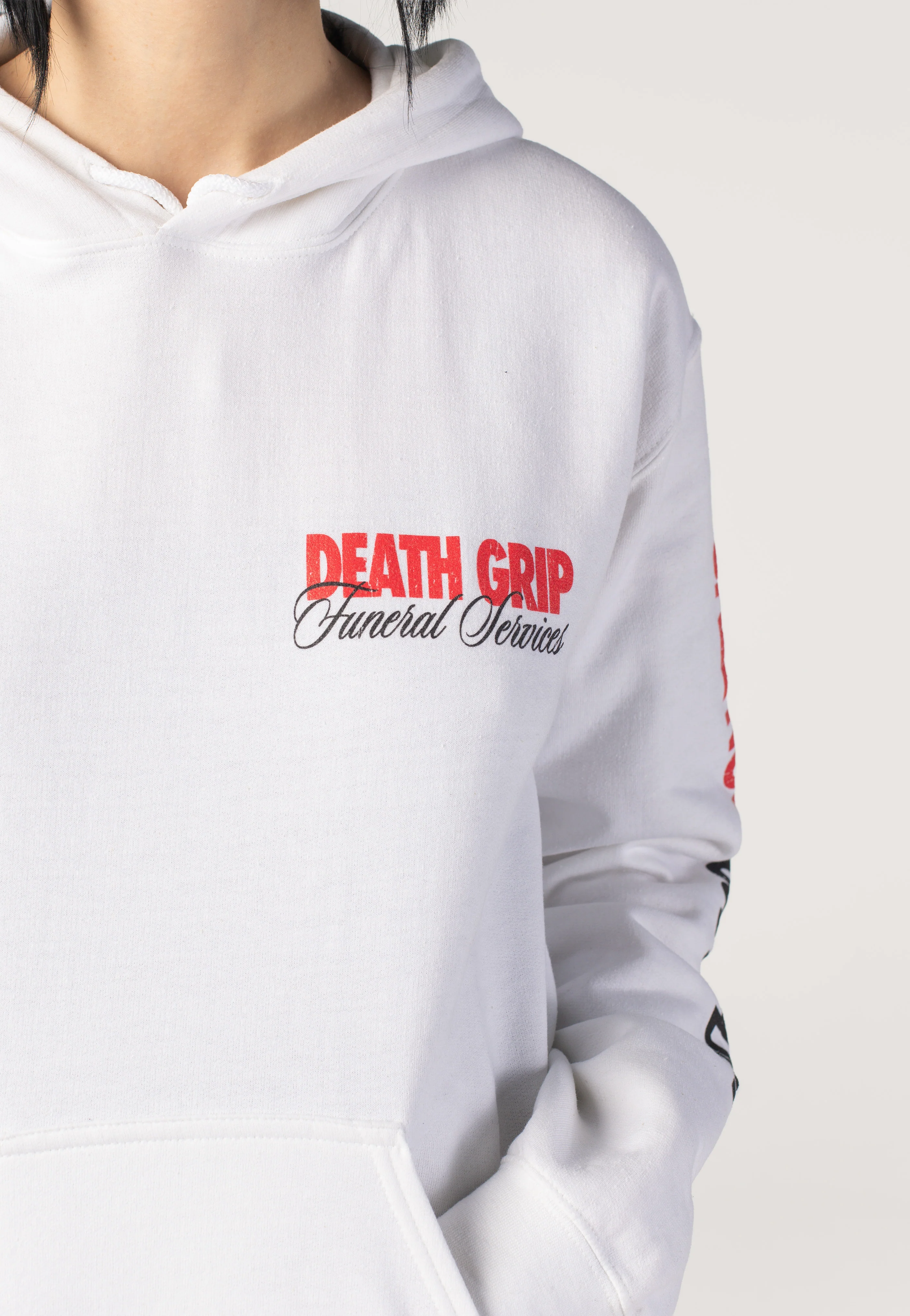Lionheart - Death Grip White - Hoodie - Image 7
